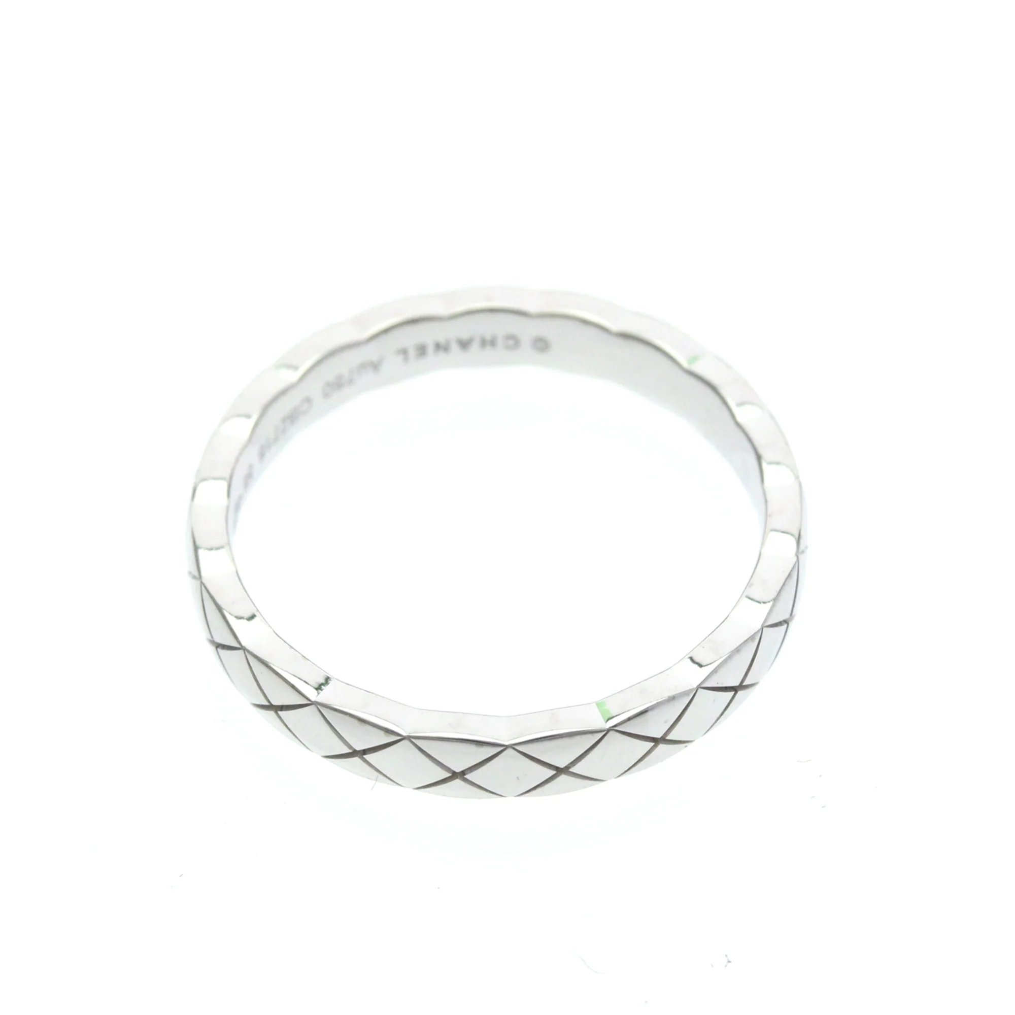 Coco Crush Ring 18K White Gold Mini - Image 9