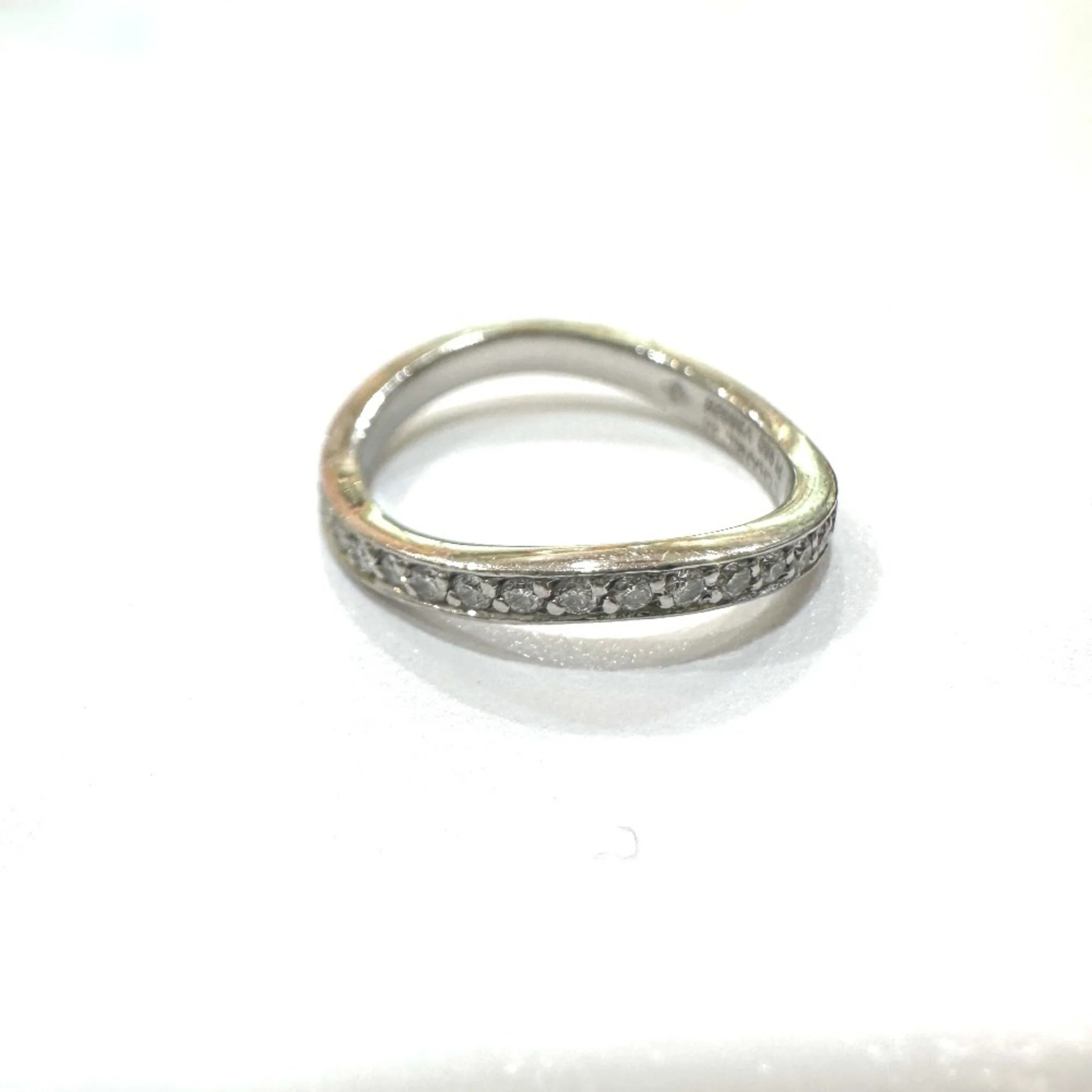 Diamond Eternity Ring Platinum - Image 2