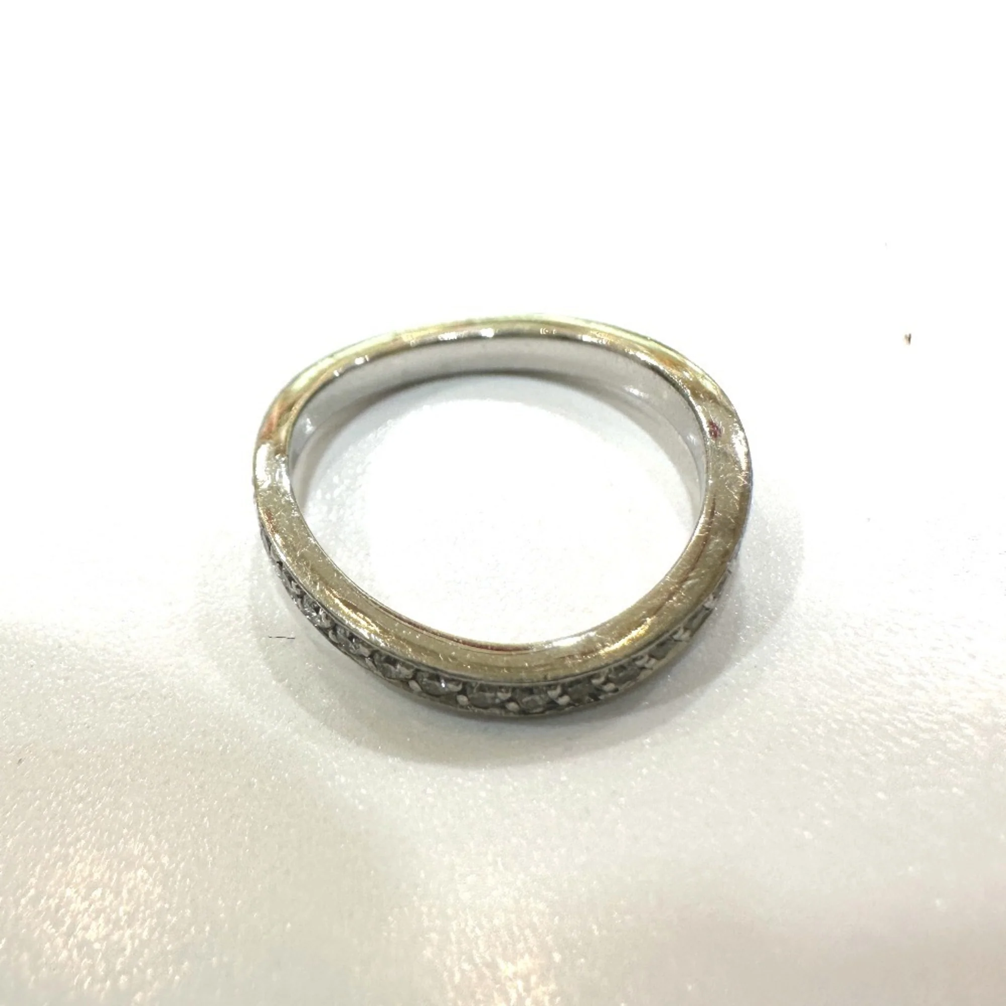 Diamond Eternity Ring Platinum - Image 4