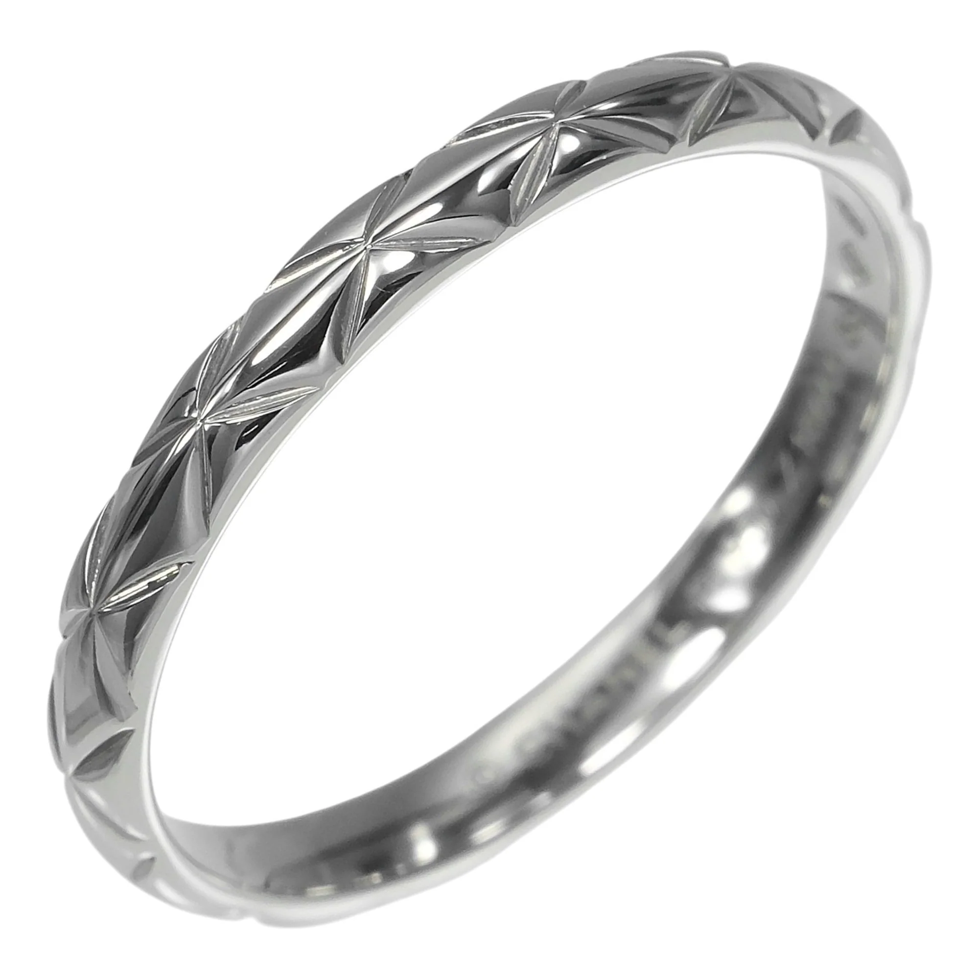 Matelasse Ring Platinum Small
