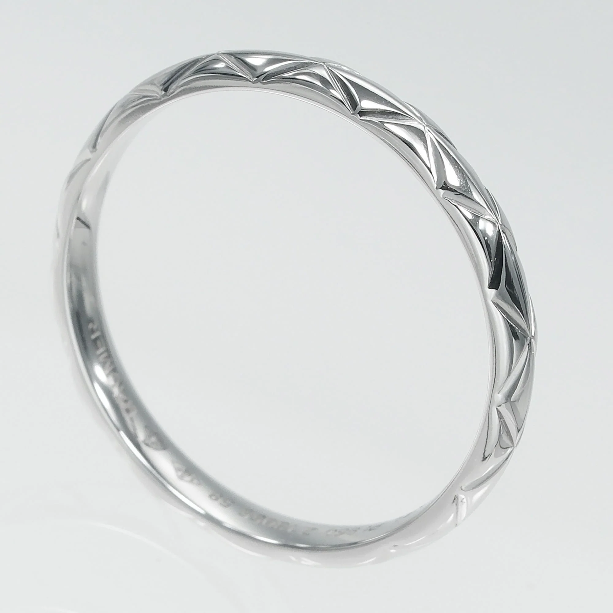 Matelasse Ring Platinum Small - Image 3