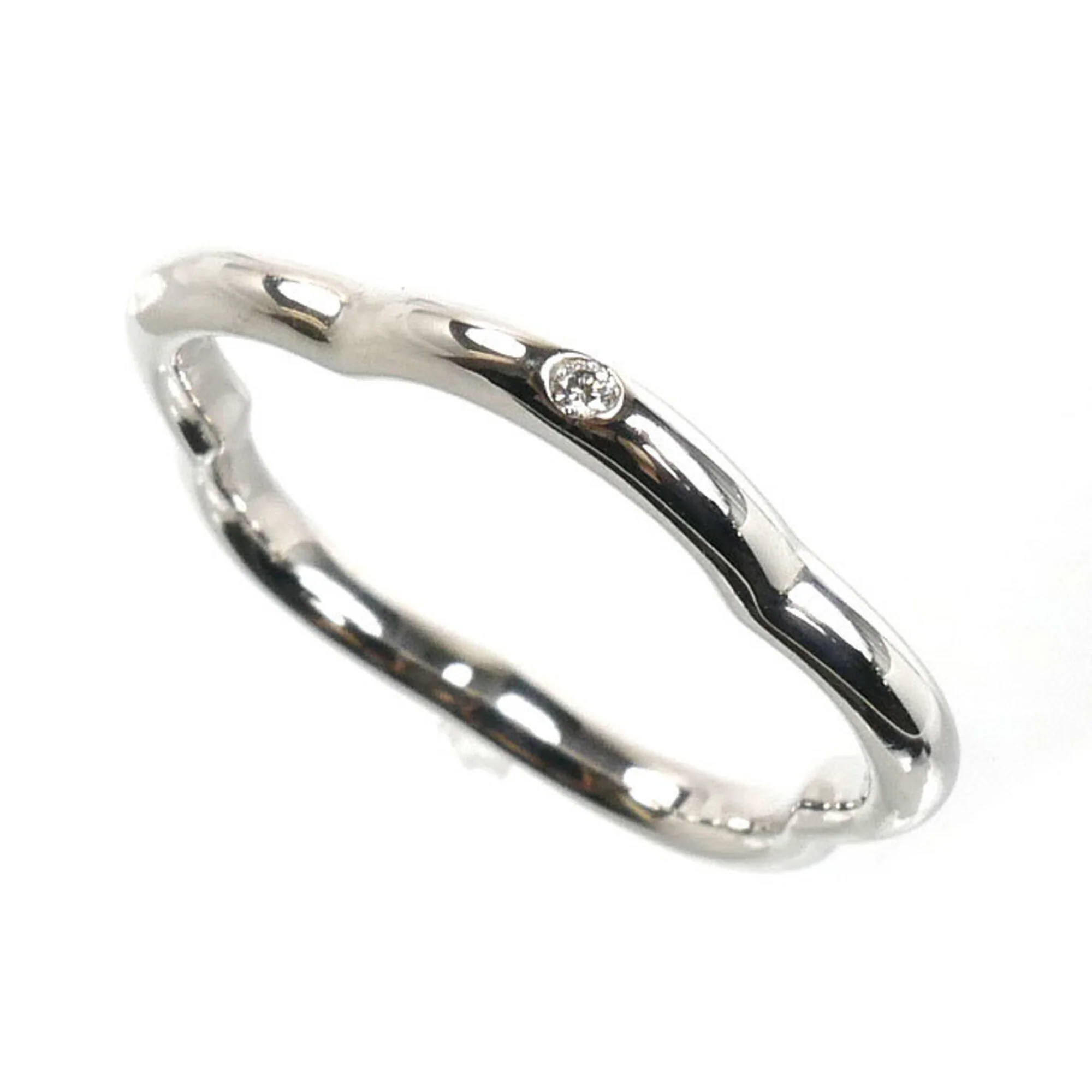 Ring 18K White Gold with Diamond