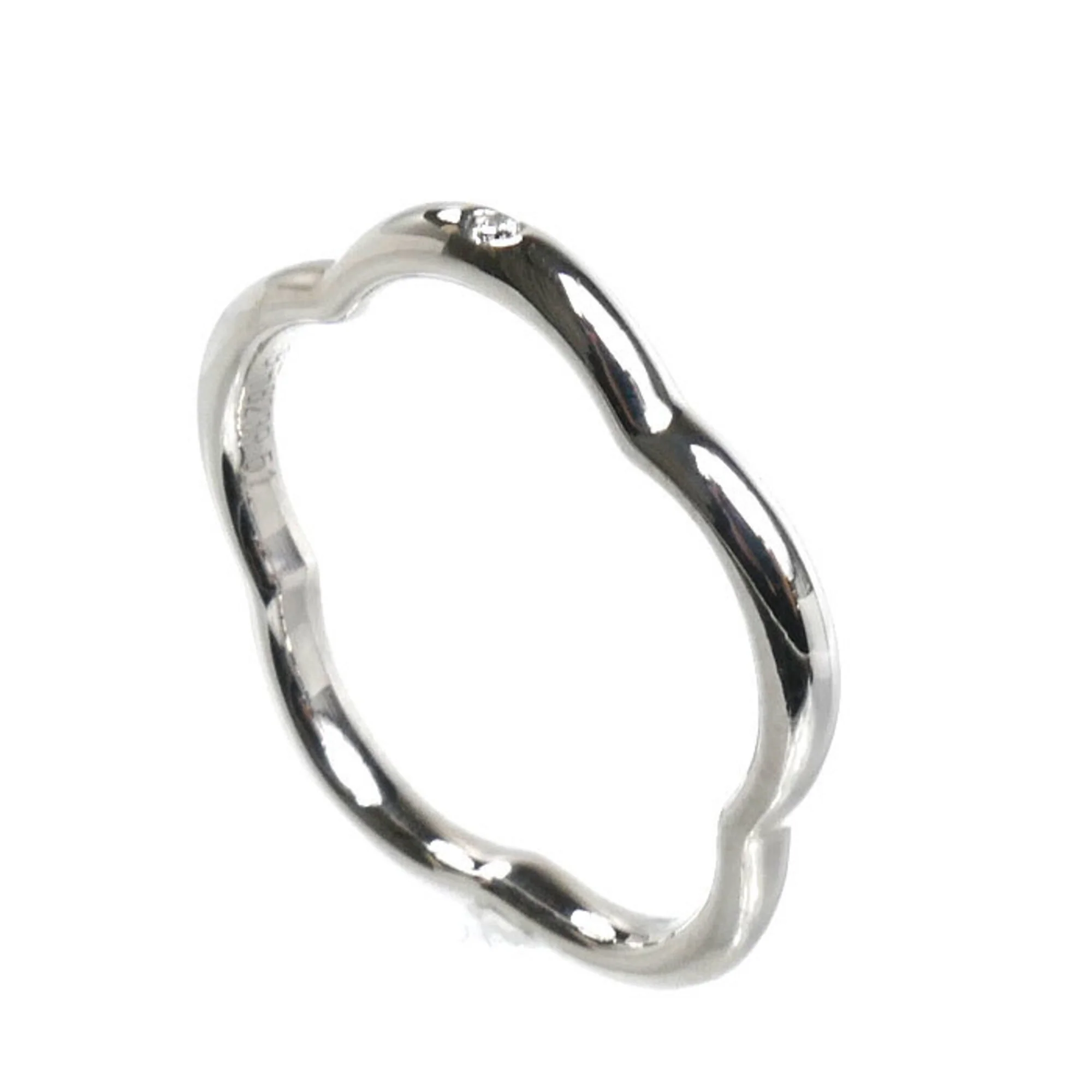 Ring 18K White Gold with Diamond - Image 2