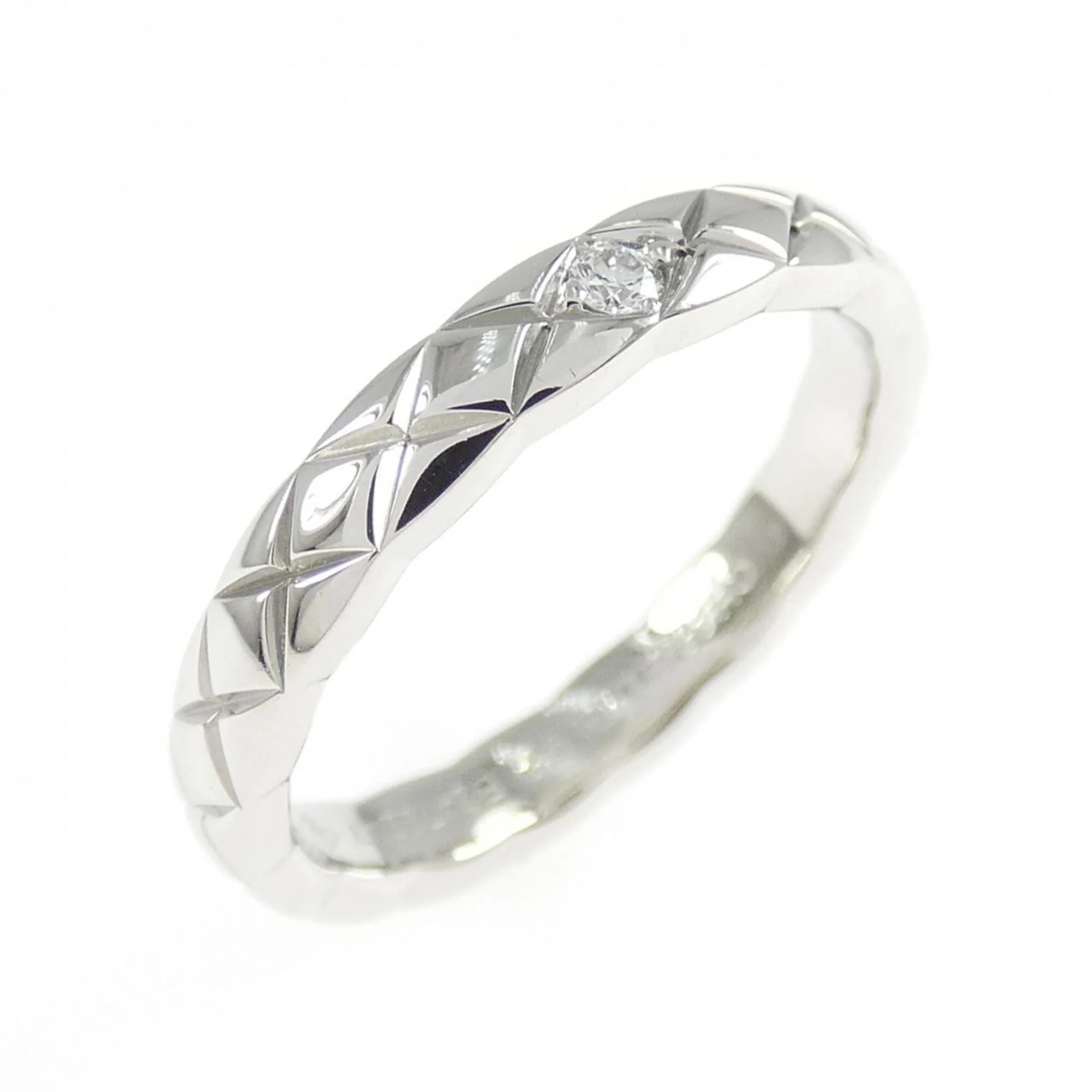 Ring Platinum Small with Diamond