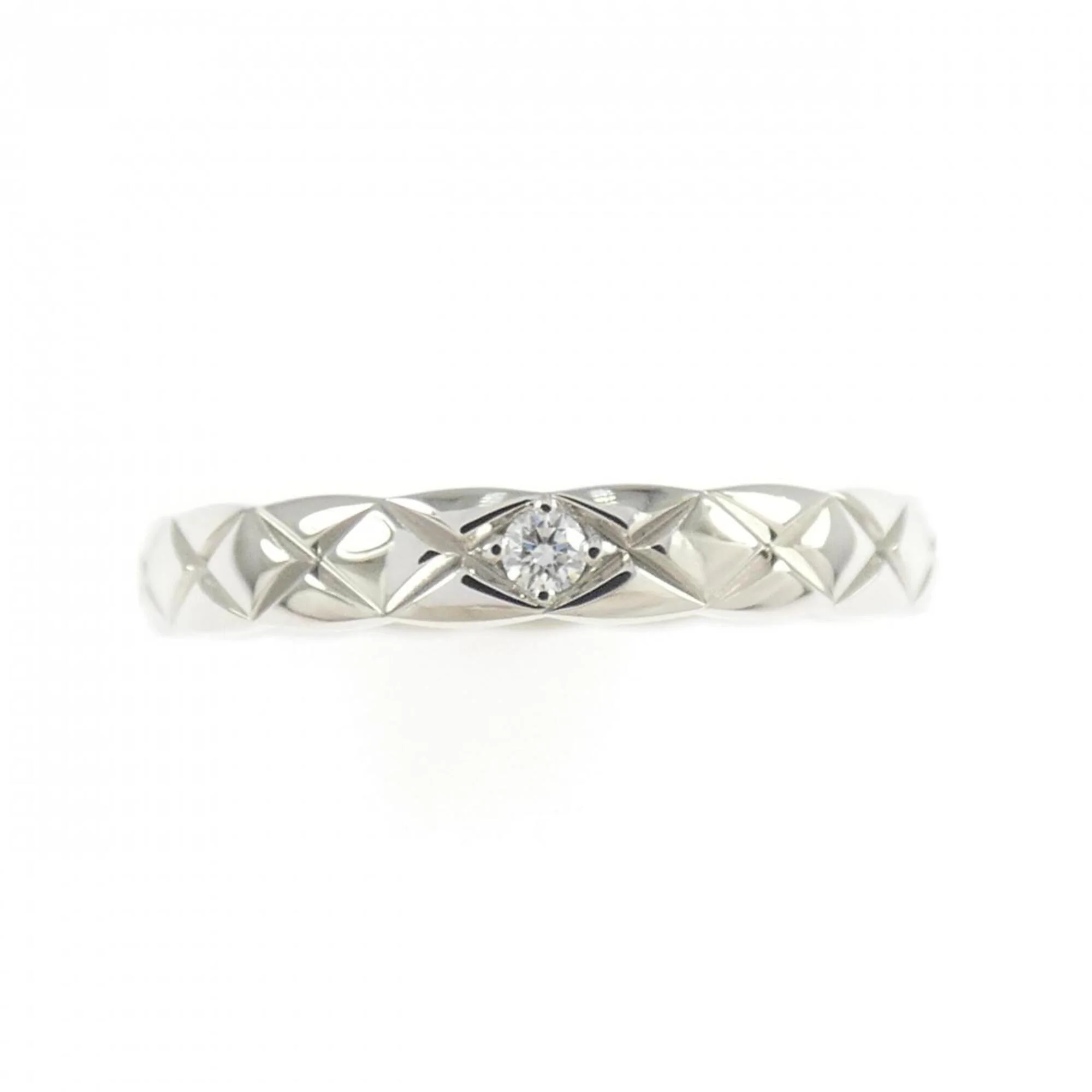 Ring Platinum Small with Diamond - Image 2