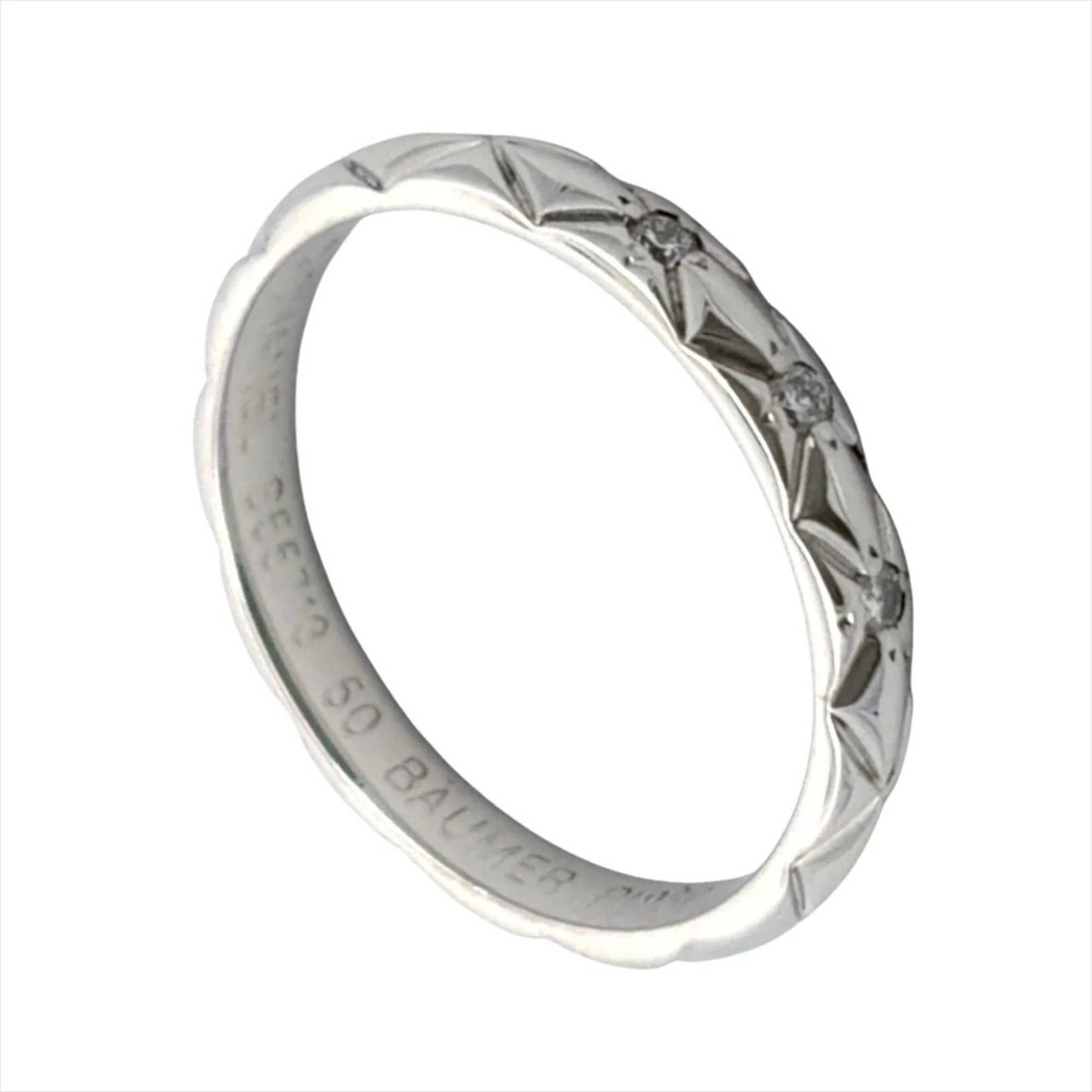 Ring Platinum With Diamond