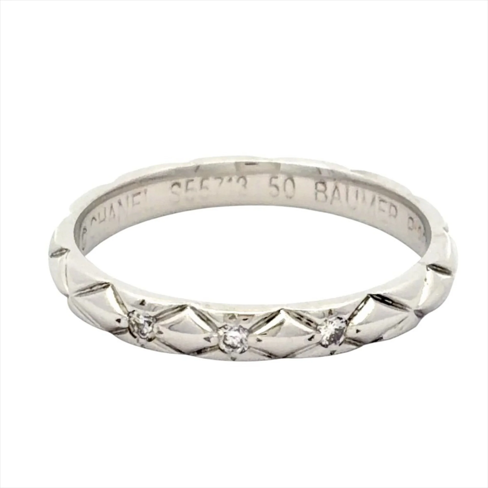 Ring Platinum With Diamond - Image 2