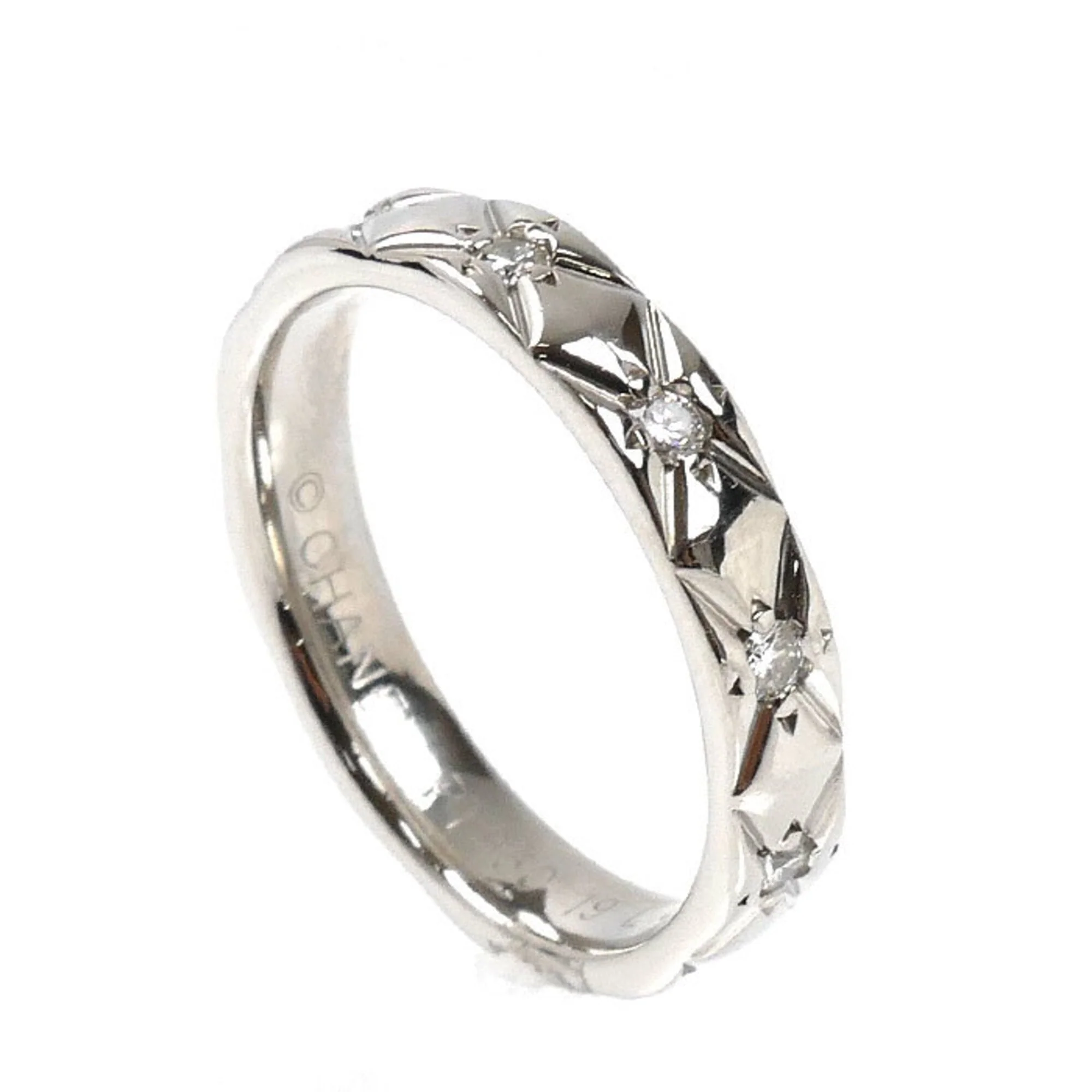 Ring Platinum With Diamond - Image 2