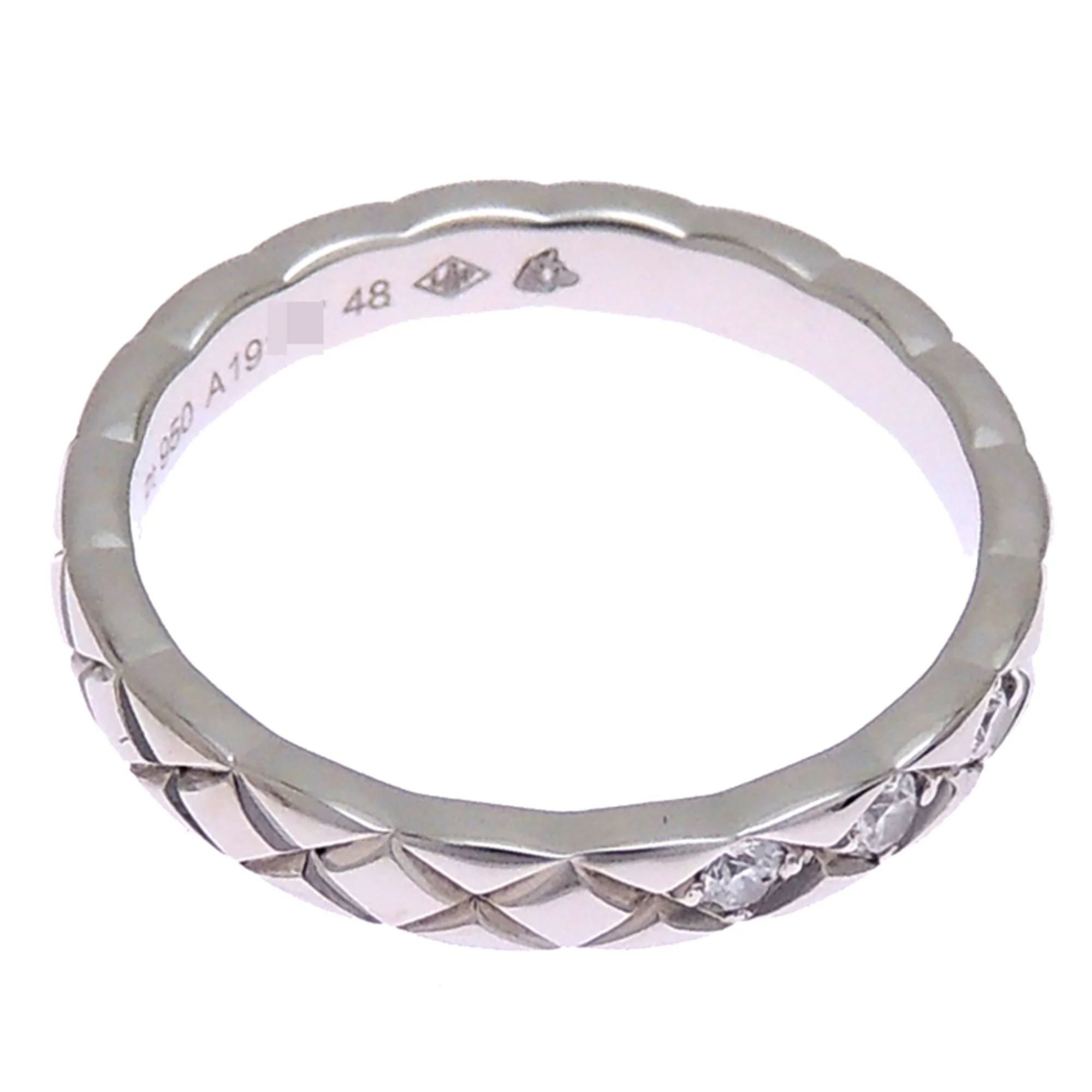 Ring Platinum with Diamond - Image 2