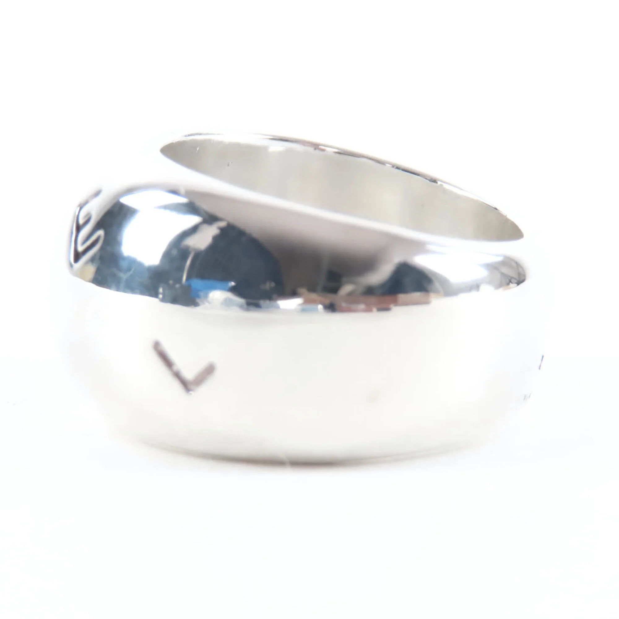 Vintage Band Ring Sterling Silver - Image 2