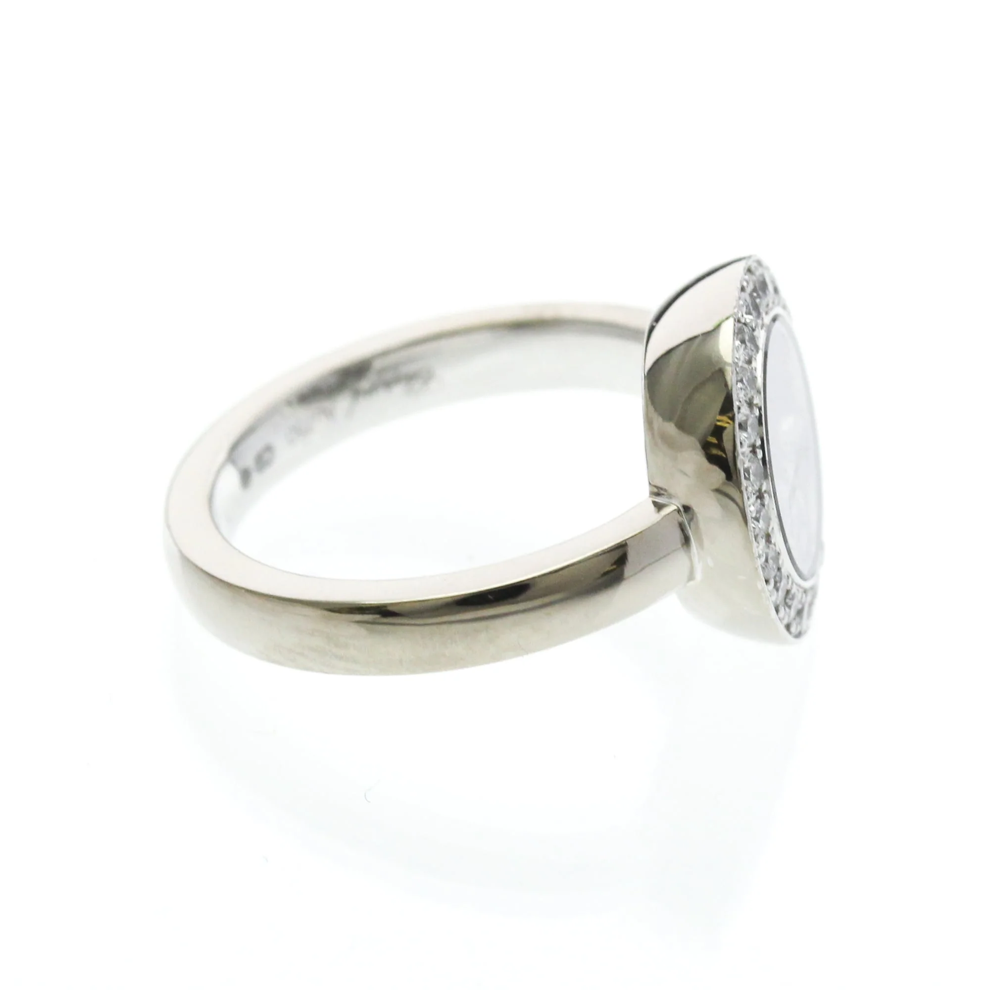 Happy Diamonds Ring 18K White Gold with Diamond - Image 4