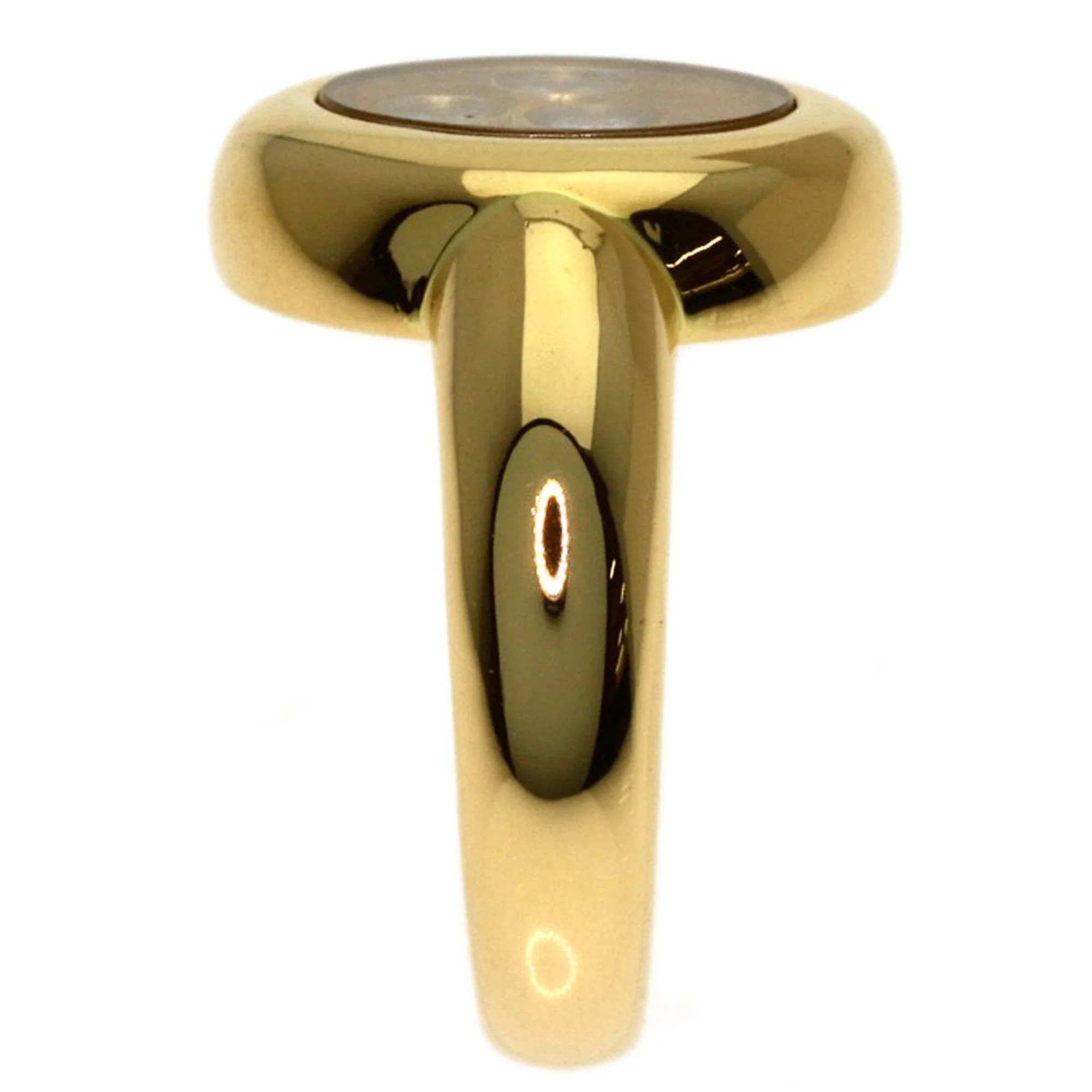 Happy Diamonds Ring 18K Yellow Gold with Diamond - Image 3