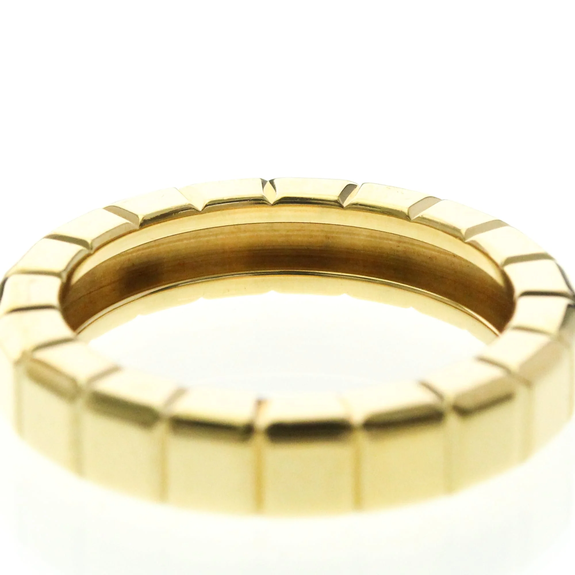 Ice Cube Band Ring 18K Yellow Gold with Diamond - Image 5