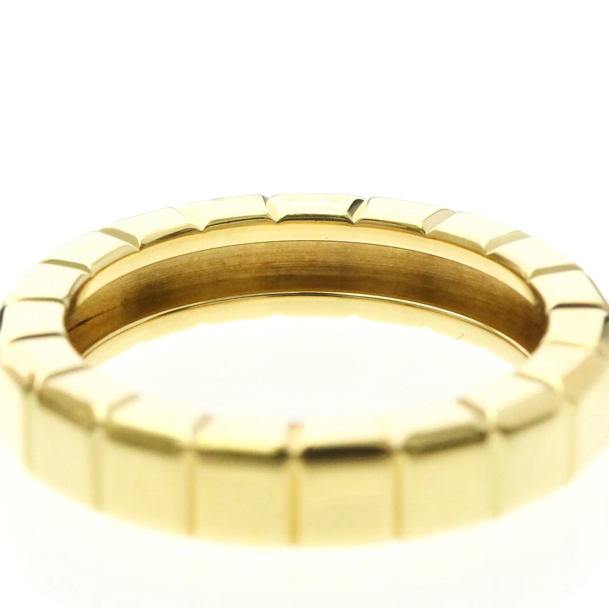 Ice Cube Band Ring 18K Yellow Gold with Diamond - Image 6