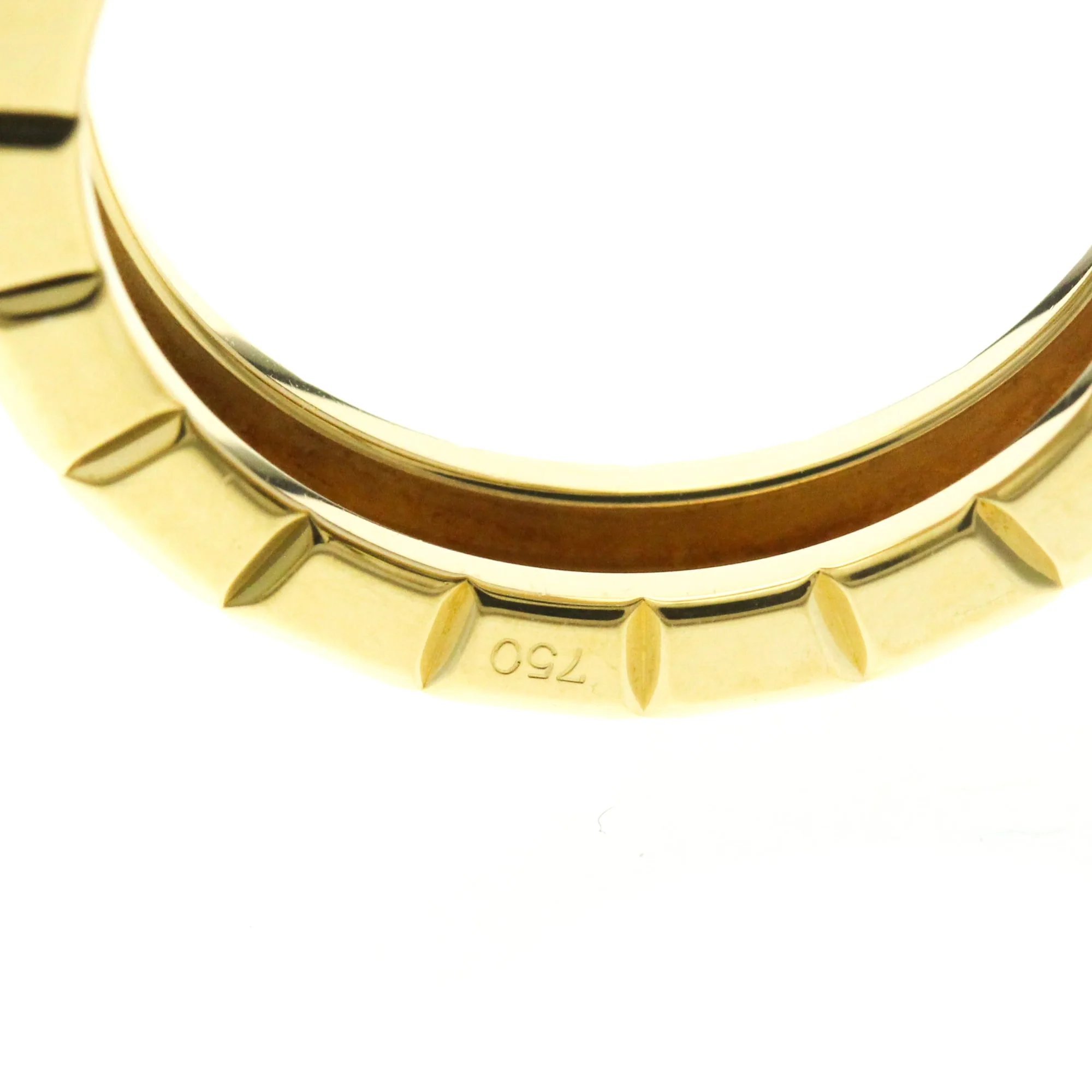 Ice Cube Band Ring 18K Yellow Gold with Diamond - Image 8
