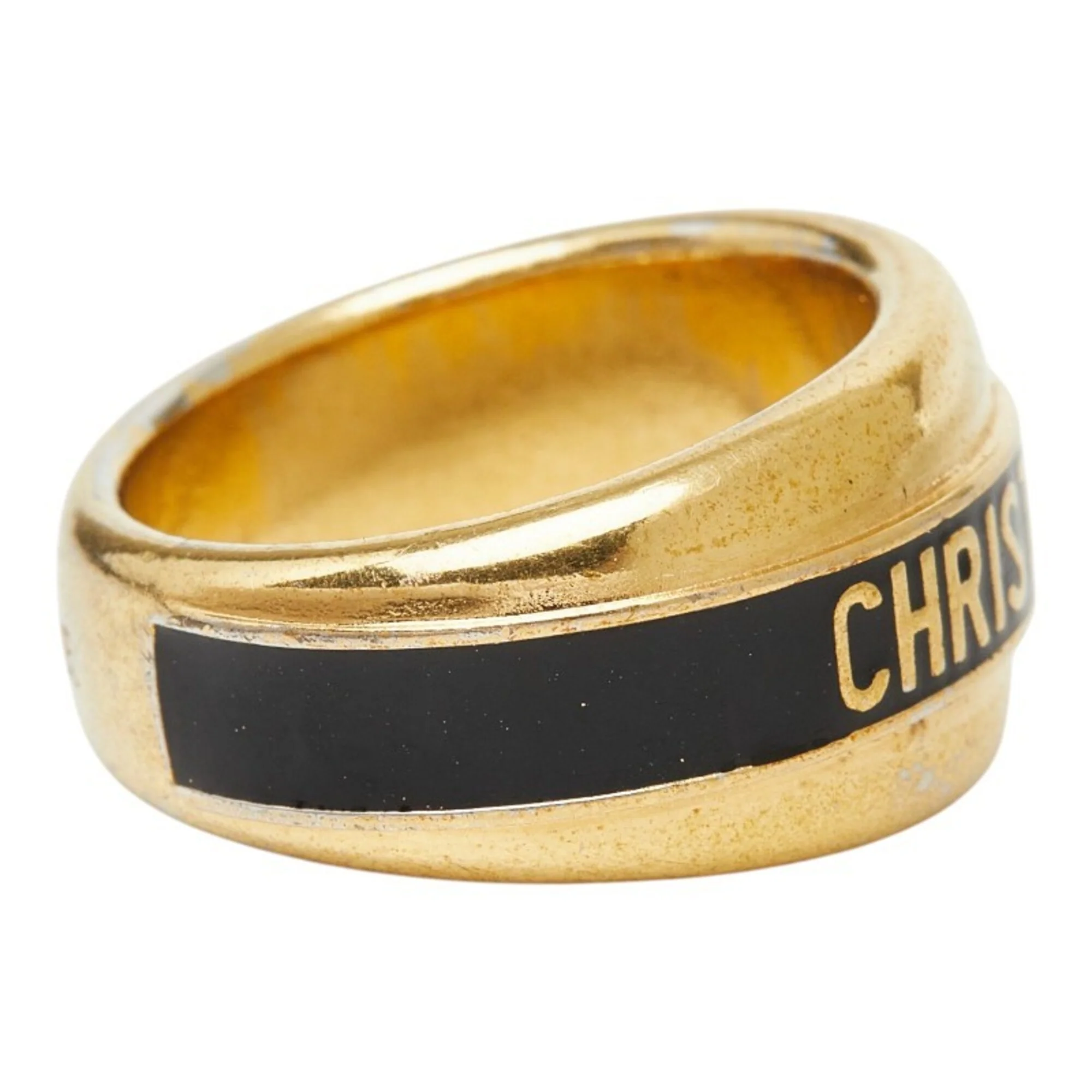 Cord Ring Metal Black and Gold - Image 5