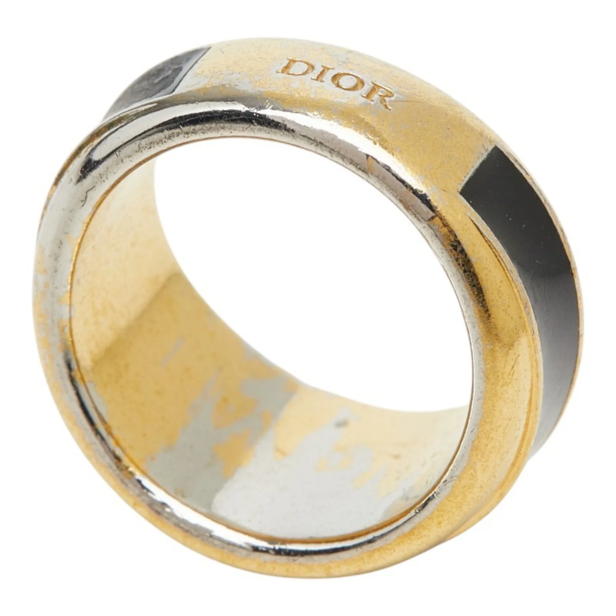 Cord Ring Metal Black and Gold - Image 6
