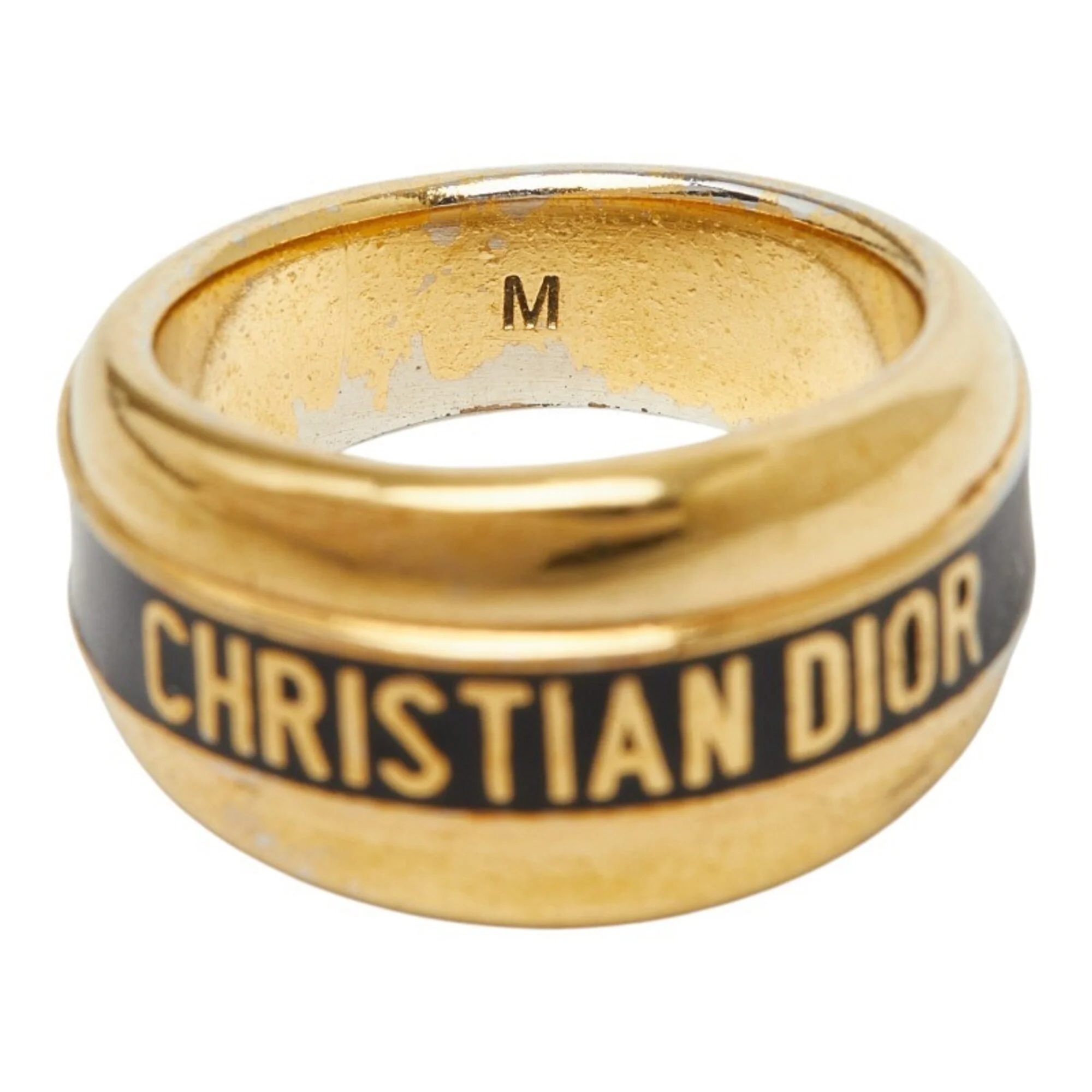 Cord Ring Metal Black and Gold - Image 7