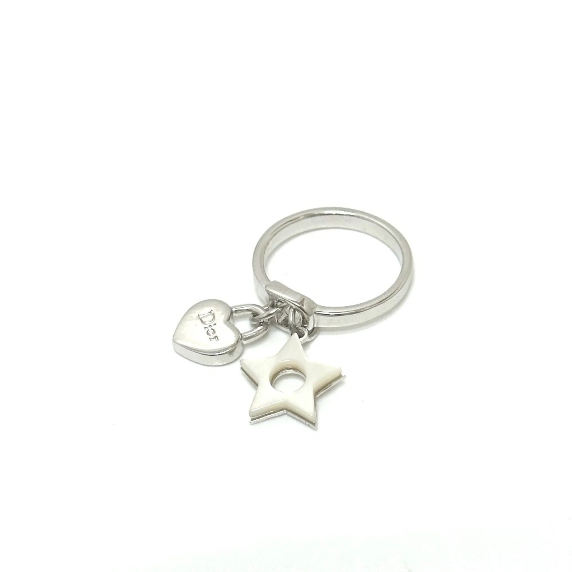 Star Heart Ring Metal
