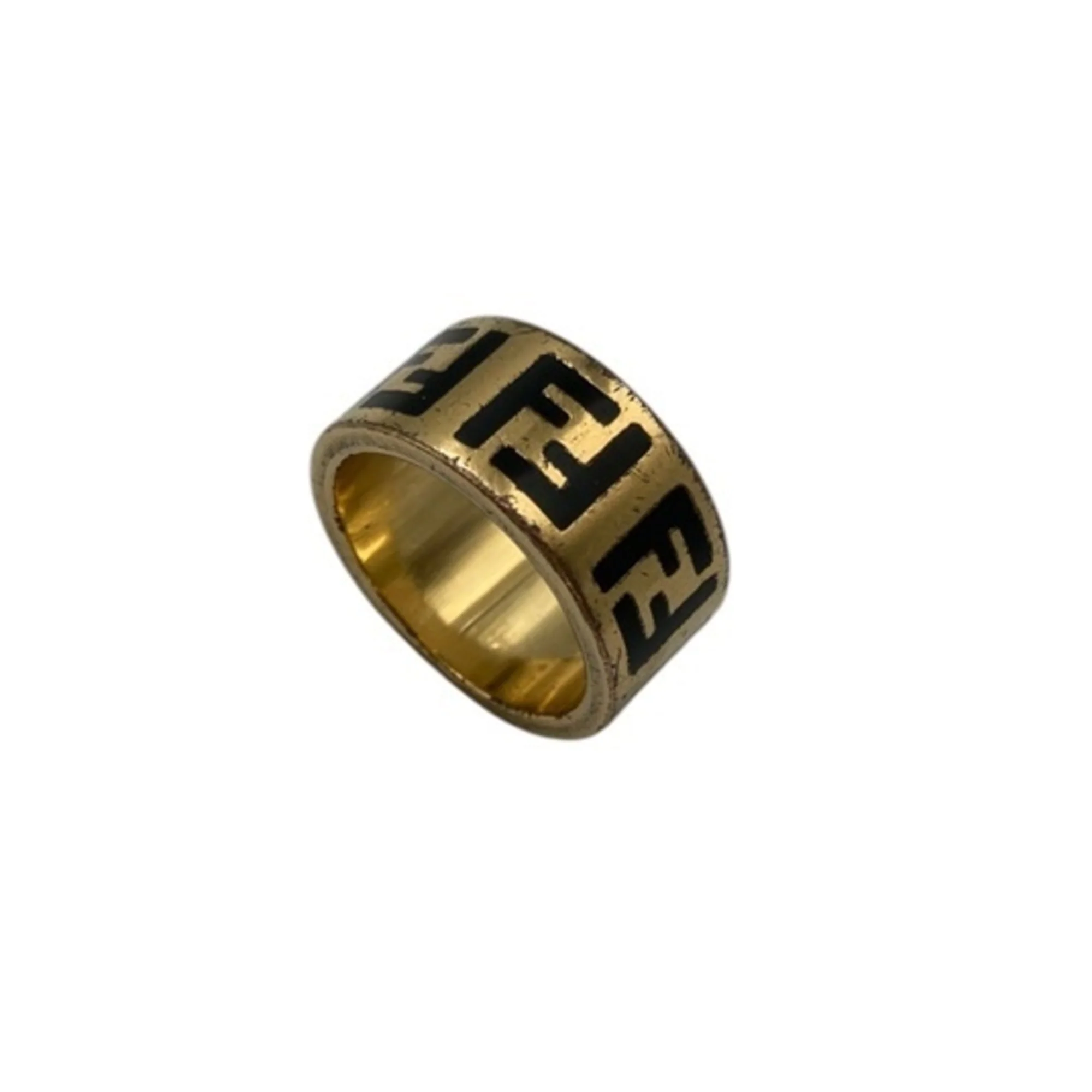 Ring Brass Black and Gold