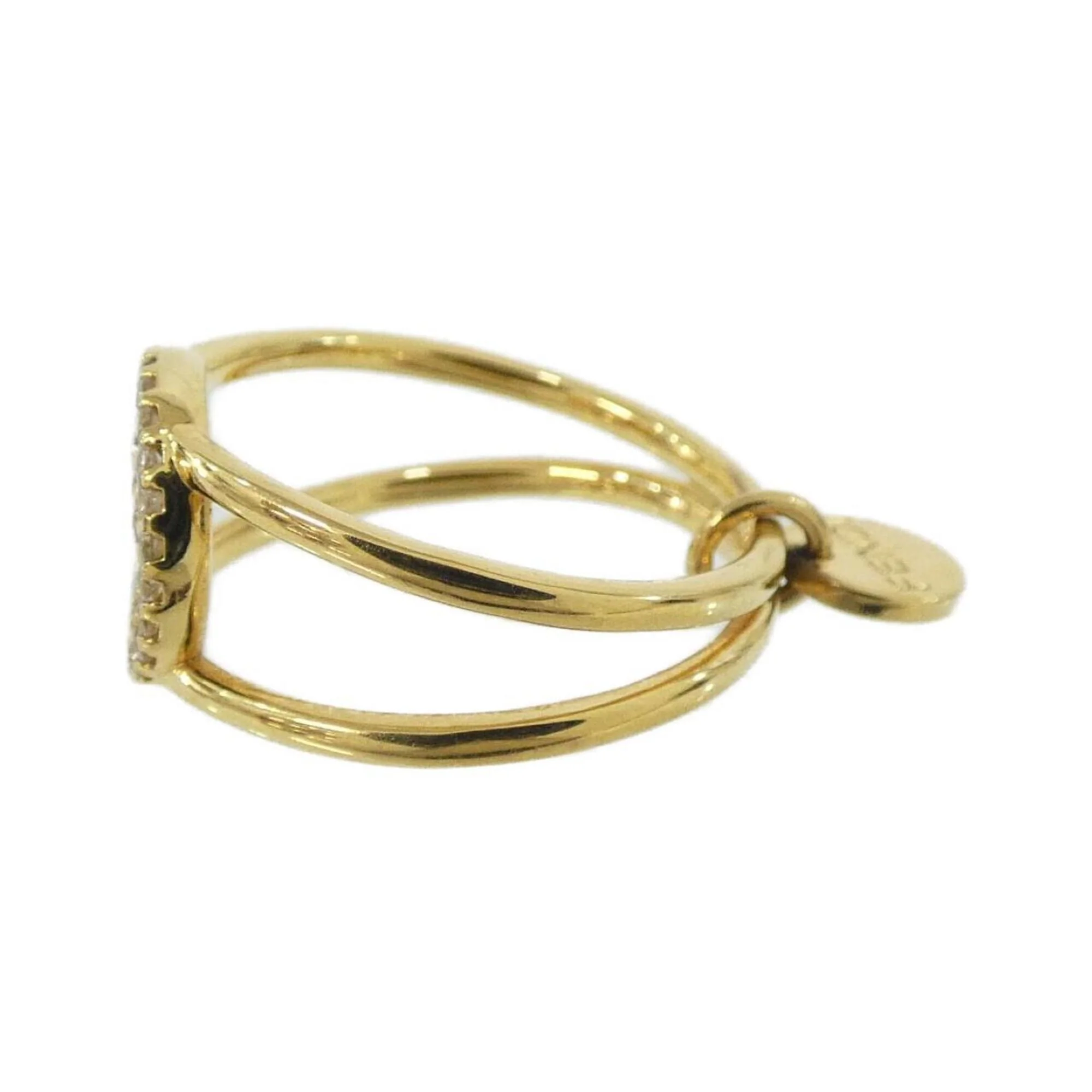 Ring Gold With Crystal - Image 2