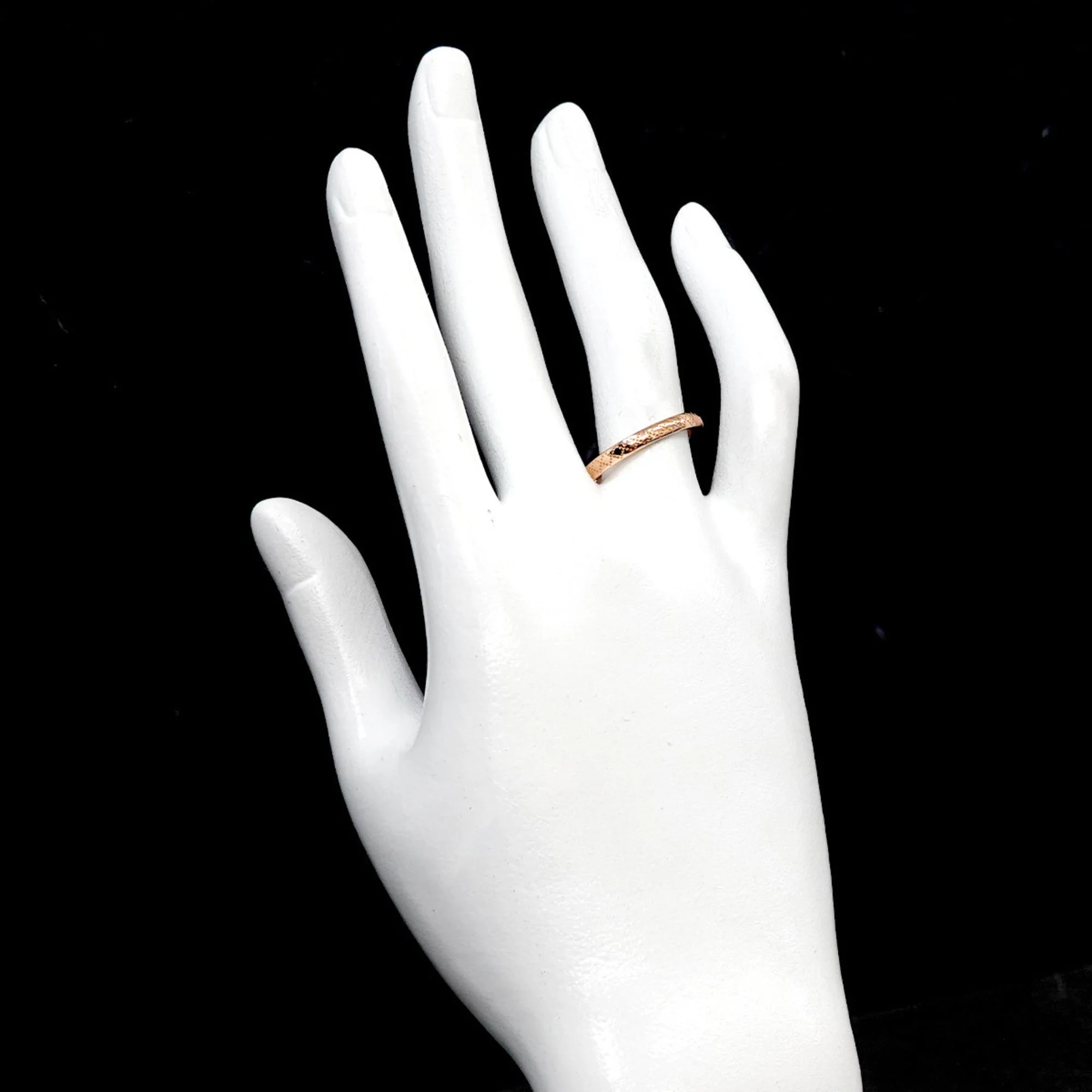 Band Ring 18K Rose Gold - Image 8