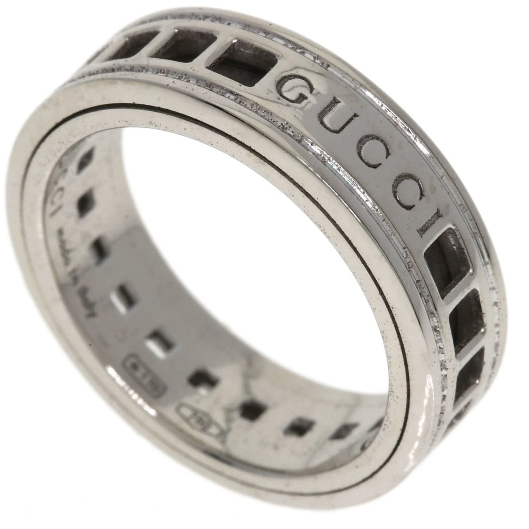 Band Ring 18K White Gold