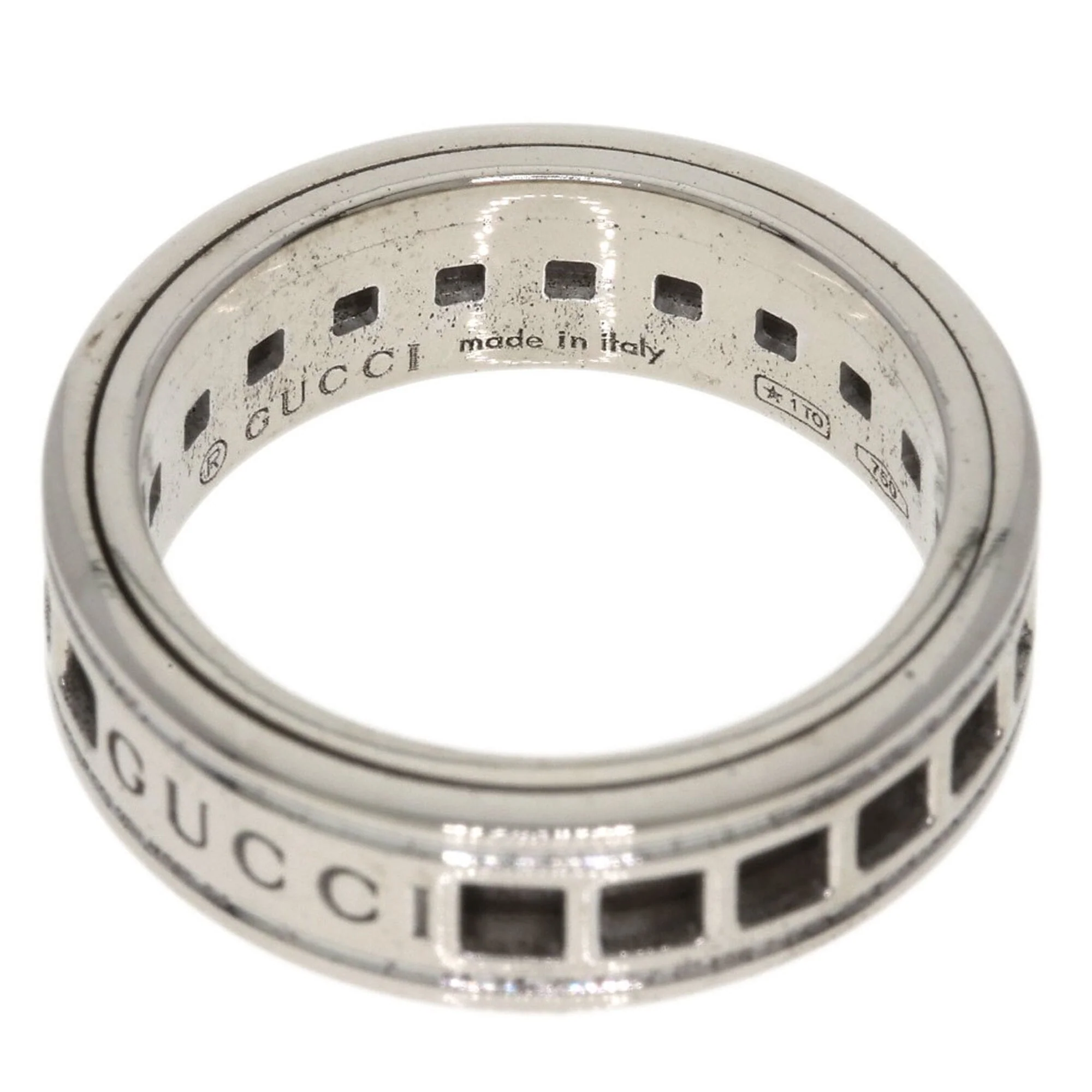 Band Ring 18K White Gold - Image 4