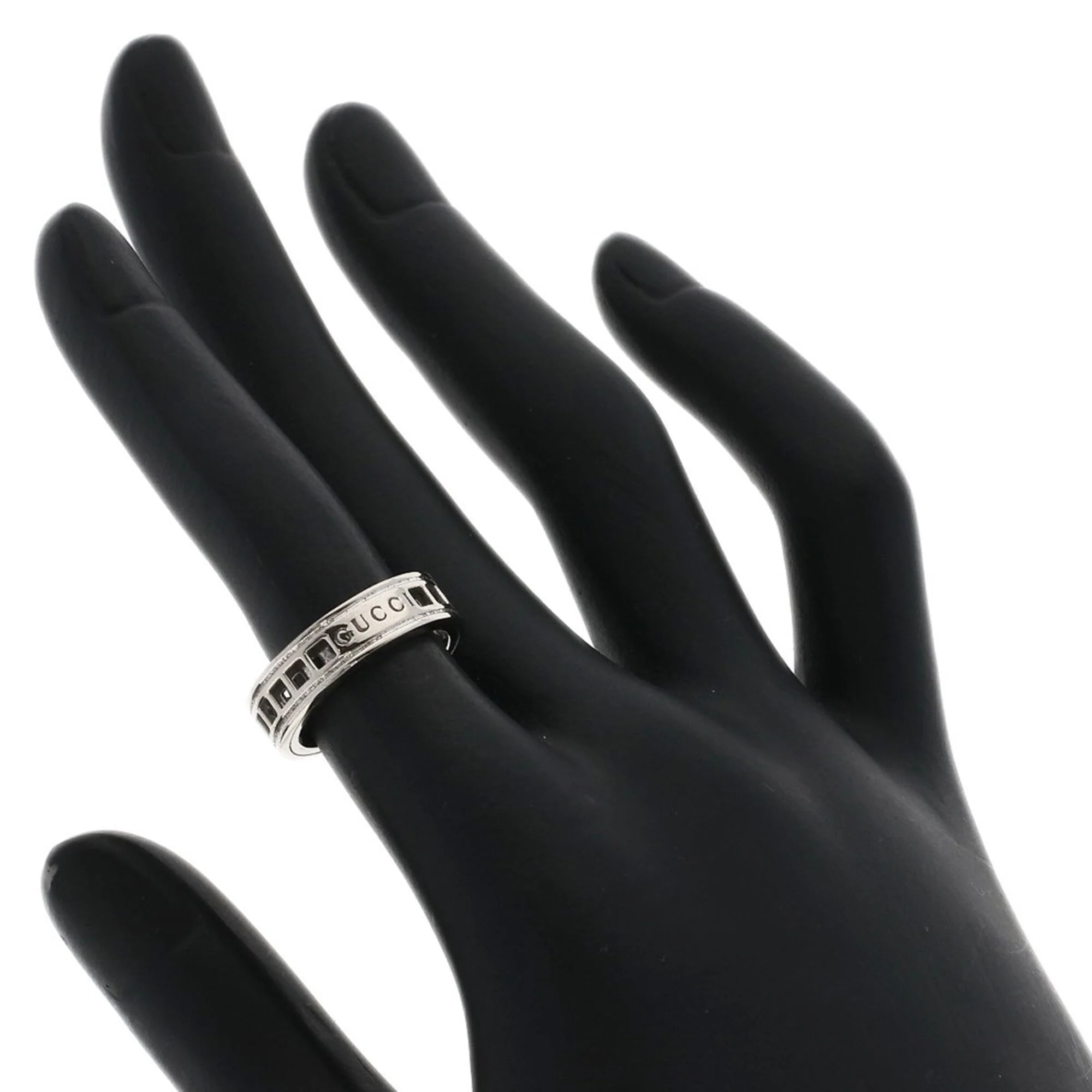 Band Ring 18K White Gold - Image 5