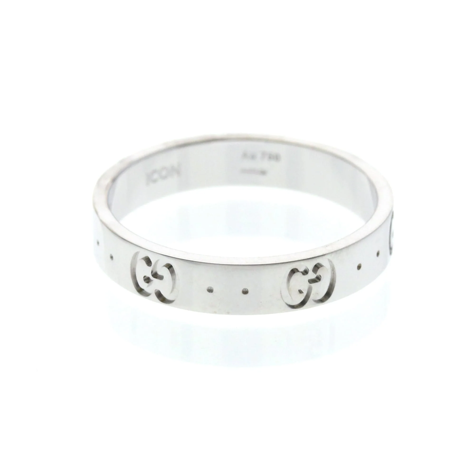 Band Ring 18K White Gold - Image 2