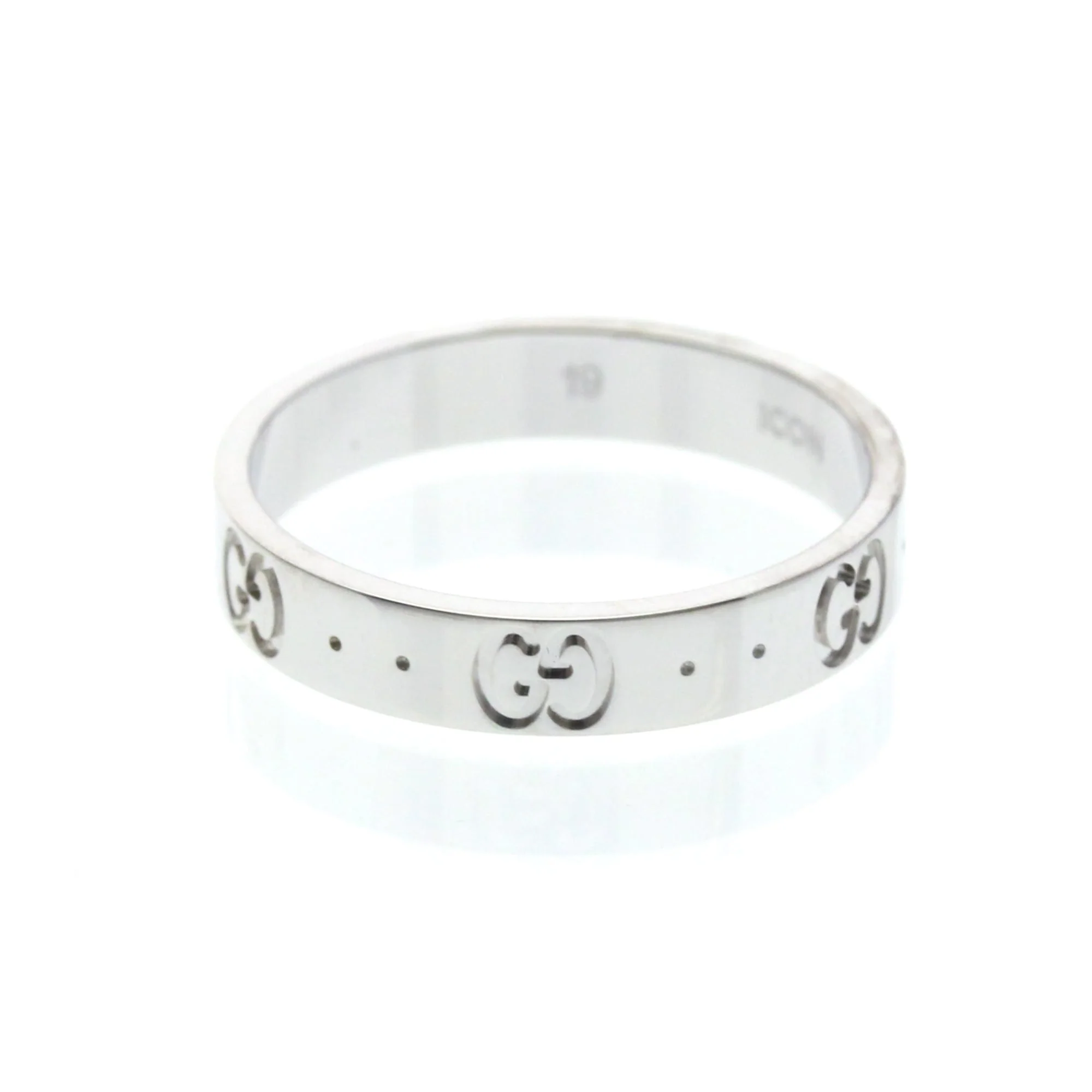 Band Ring 18K White Gold - Image 3