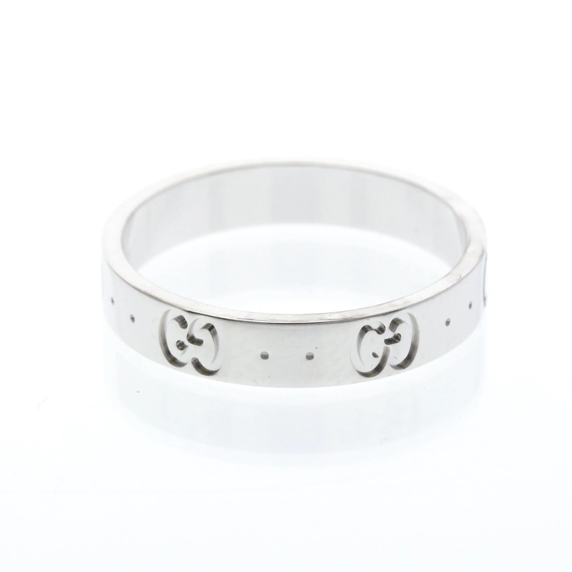 Band Ring 18K White Gold - Image 4