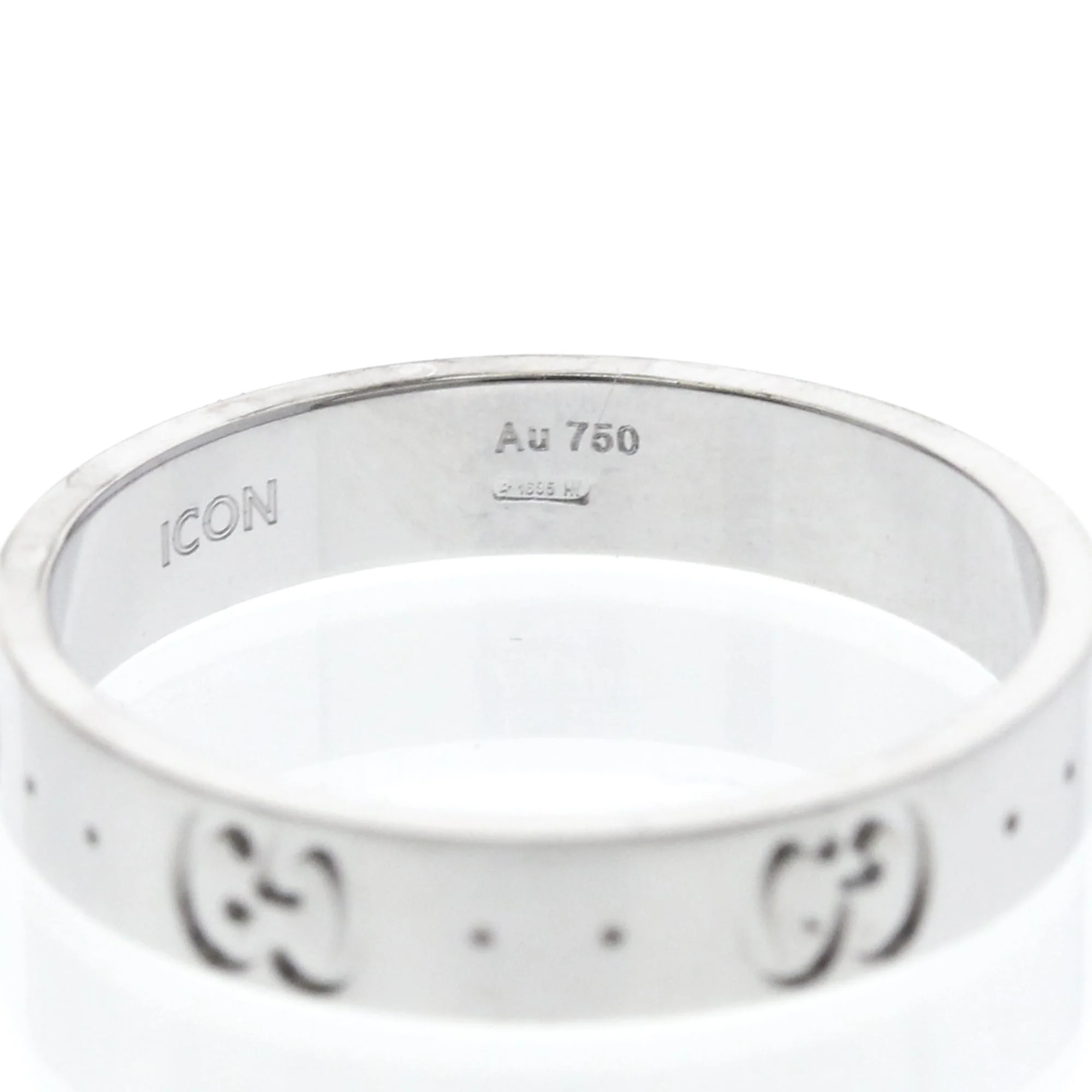 Band Ring 18K White Gold - Image 6