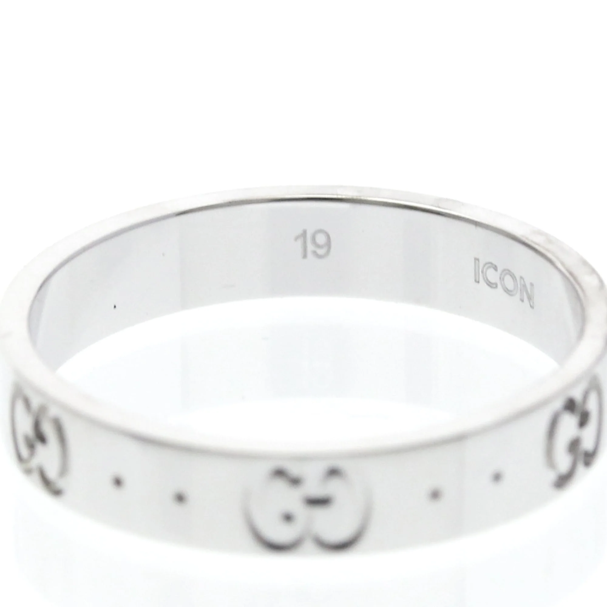 Band Ring 18K White Gold - Image 7