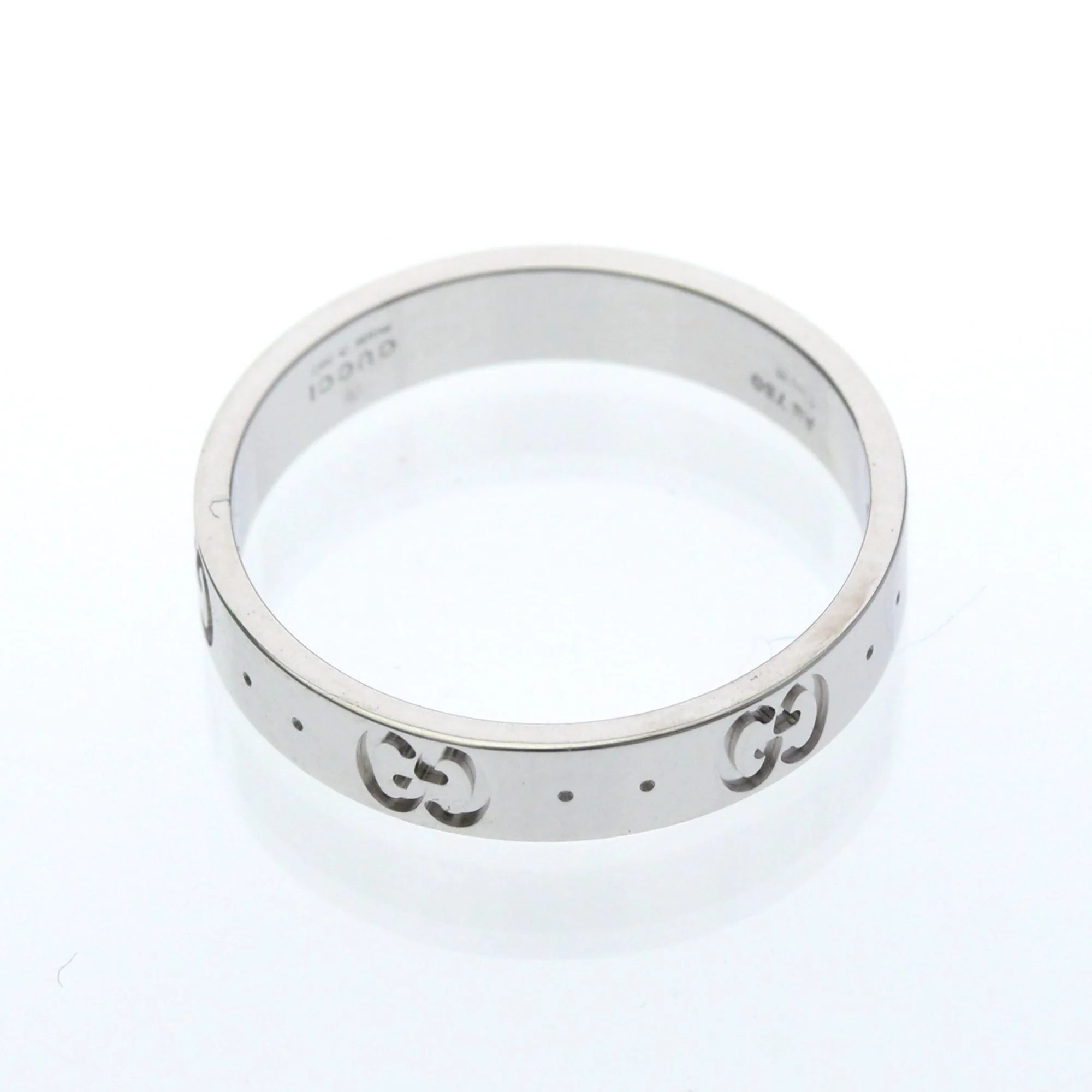 Band Ring 18K White Gold - Image 9