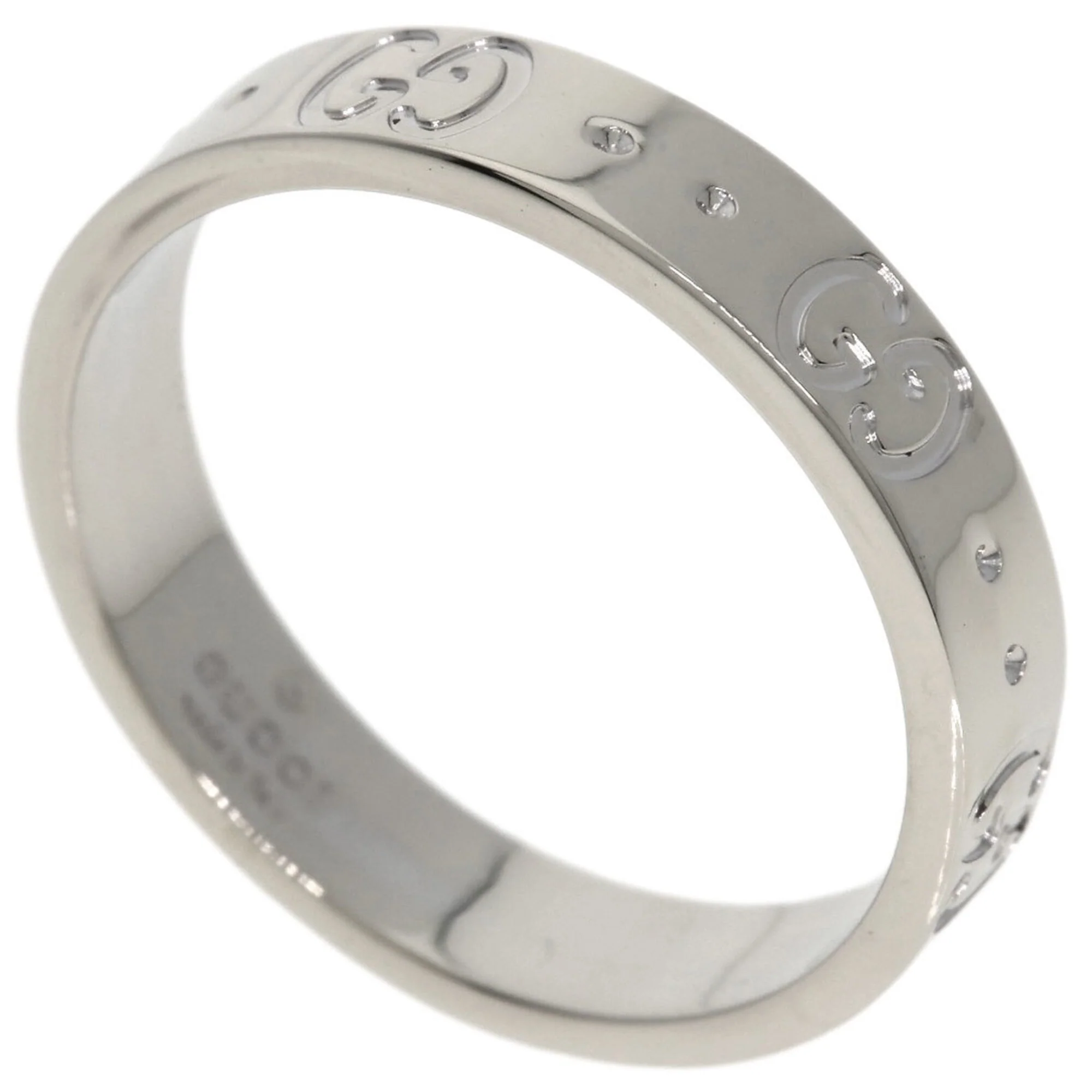 Band Ring 18K White Gold