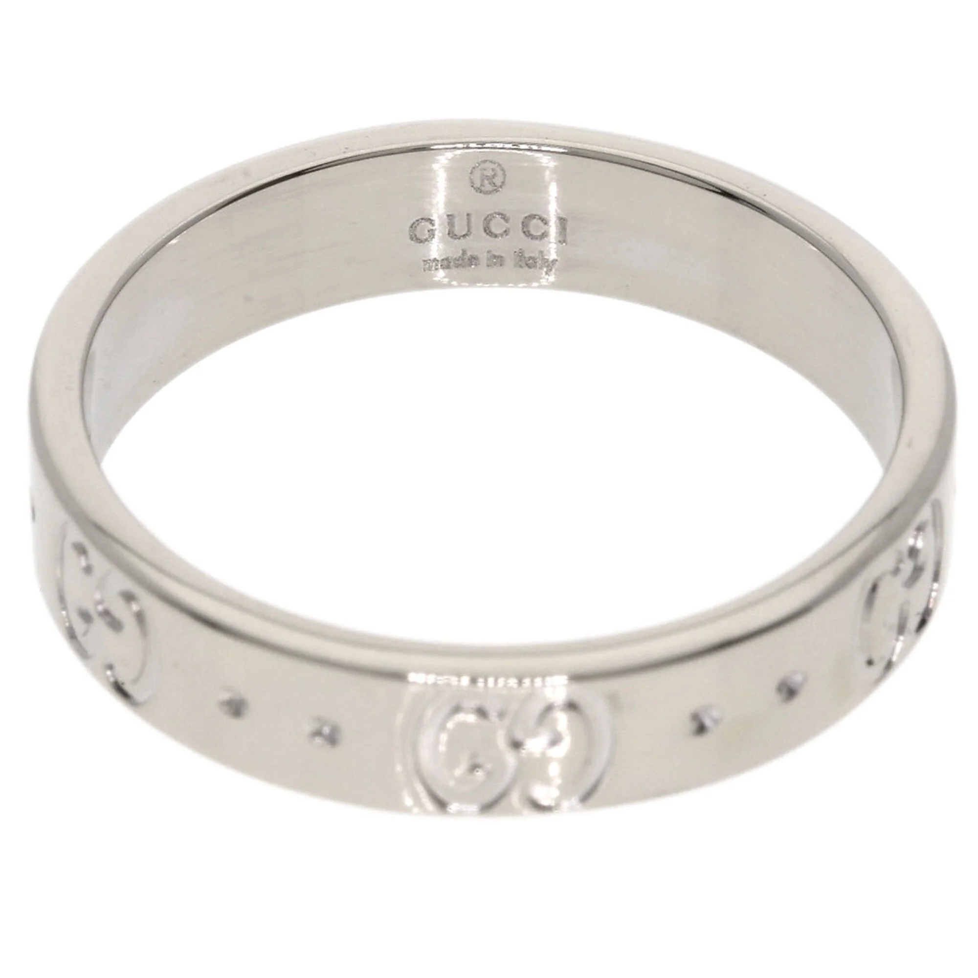 Band Ring 18K White Gold - Image 4