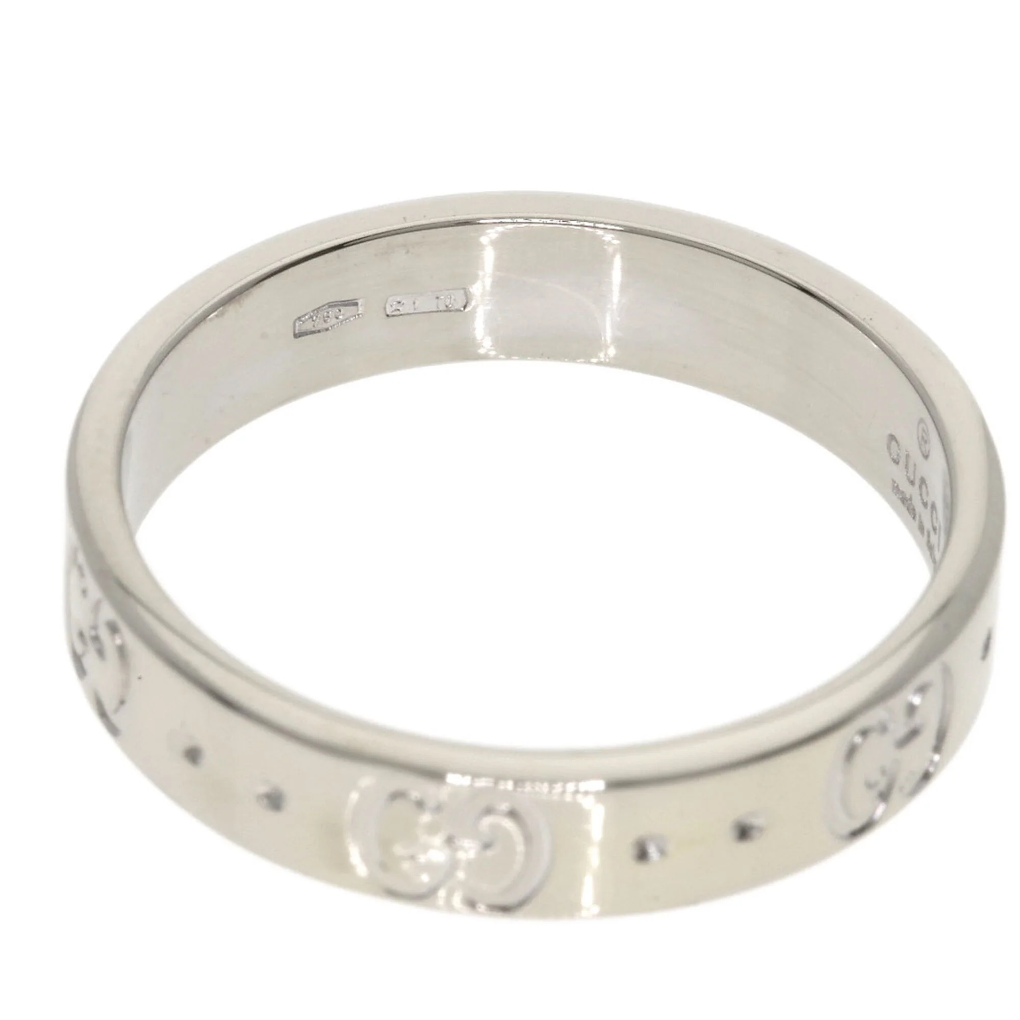 Band Ring 18K White Gold - Image 5