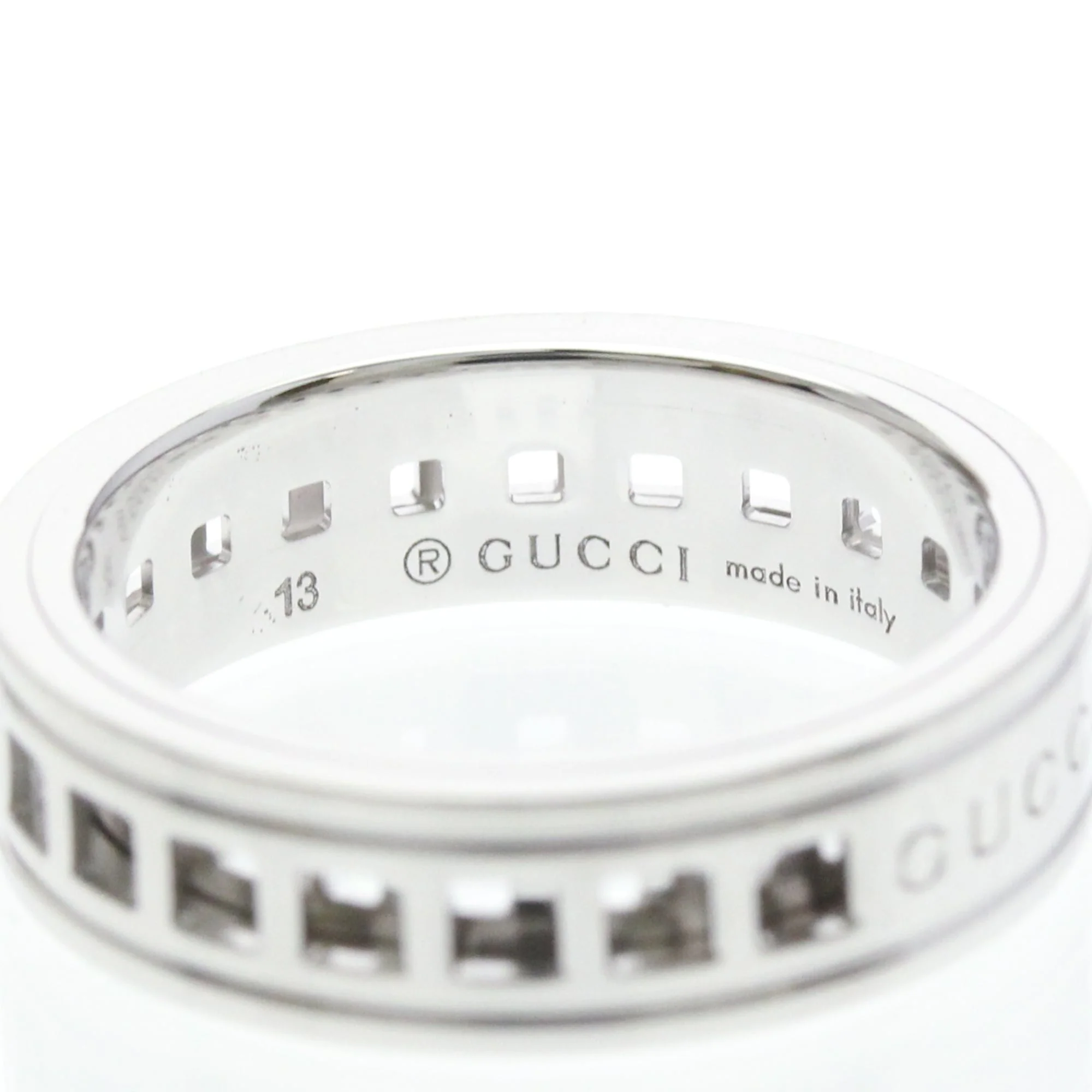 Band Ring 18K White Gold - Image 5