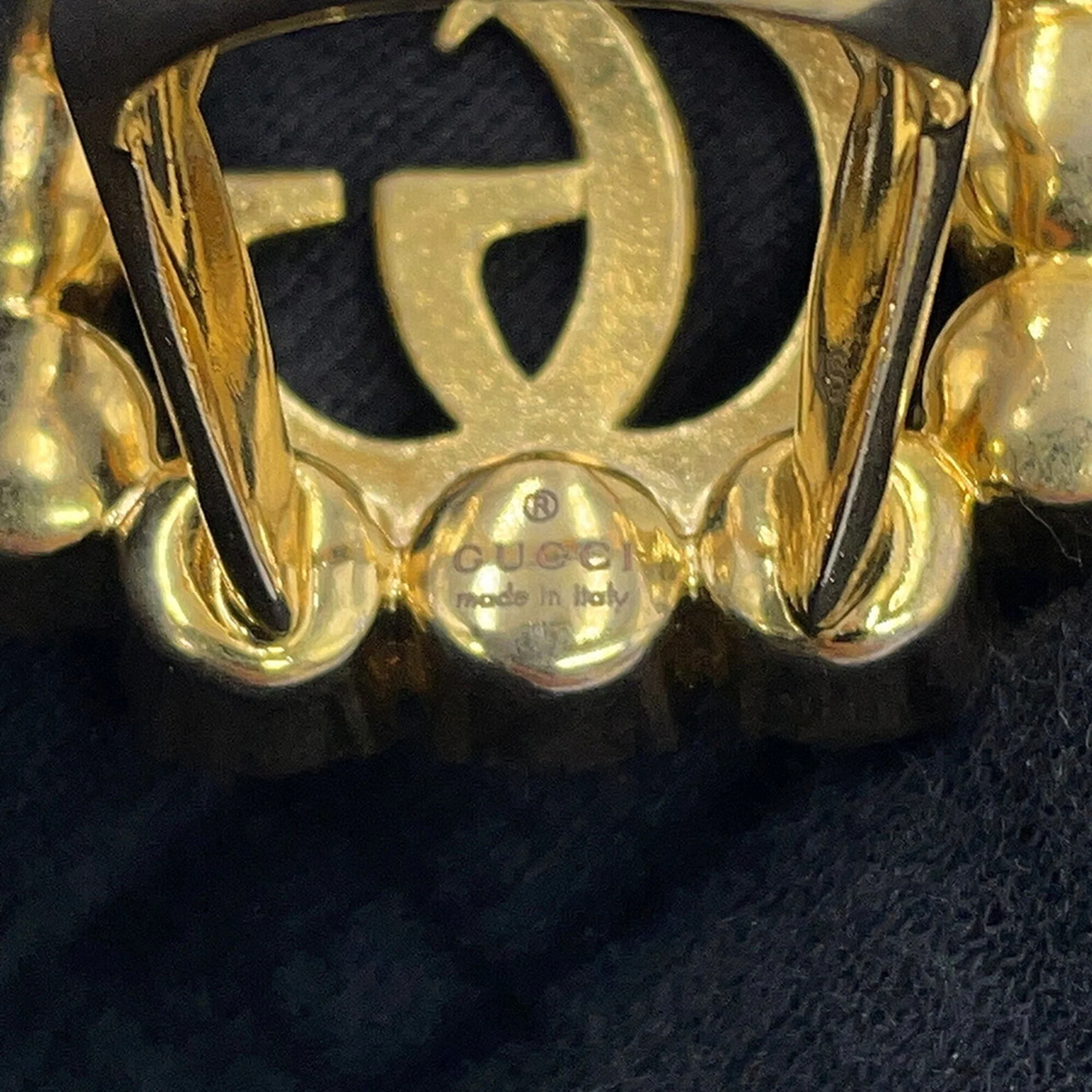 Band Ring Gold with Artificial Pearl and Crystal - Image 9