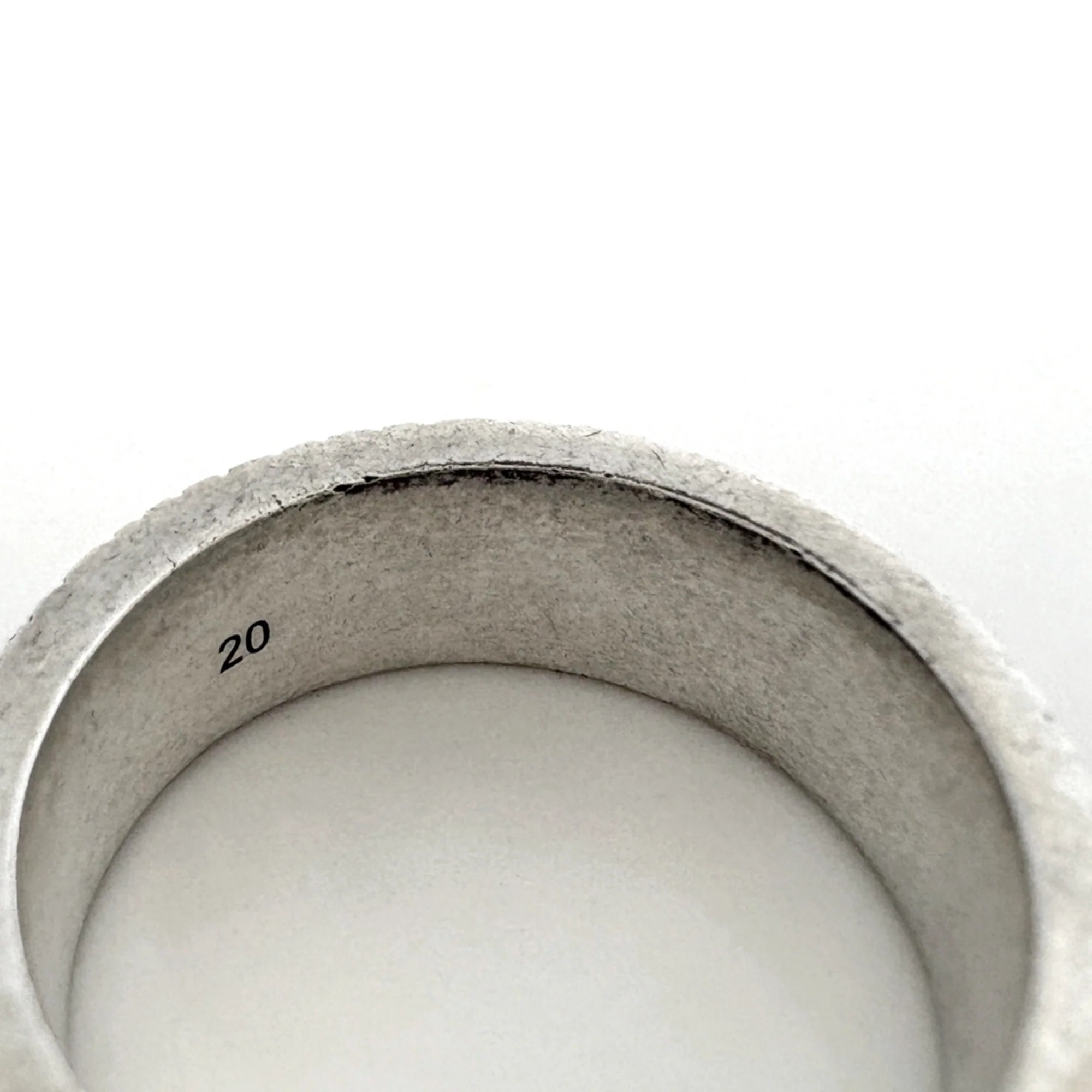 Double G Wide Ring Sterling Silver - Image 4