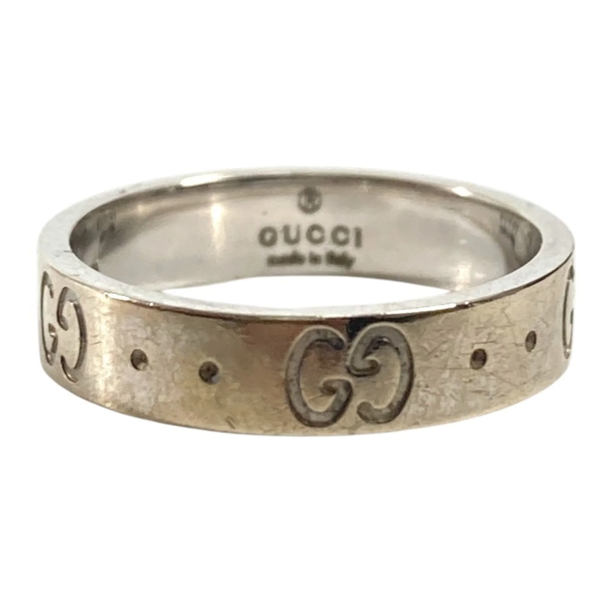 GG Ring 18K White Gold