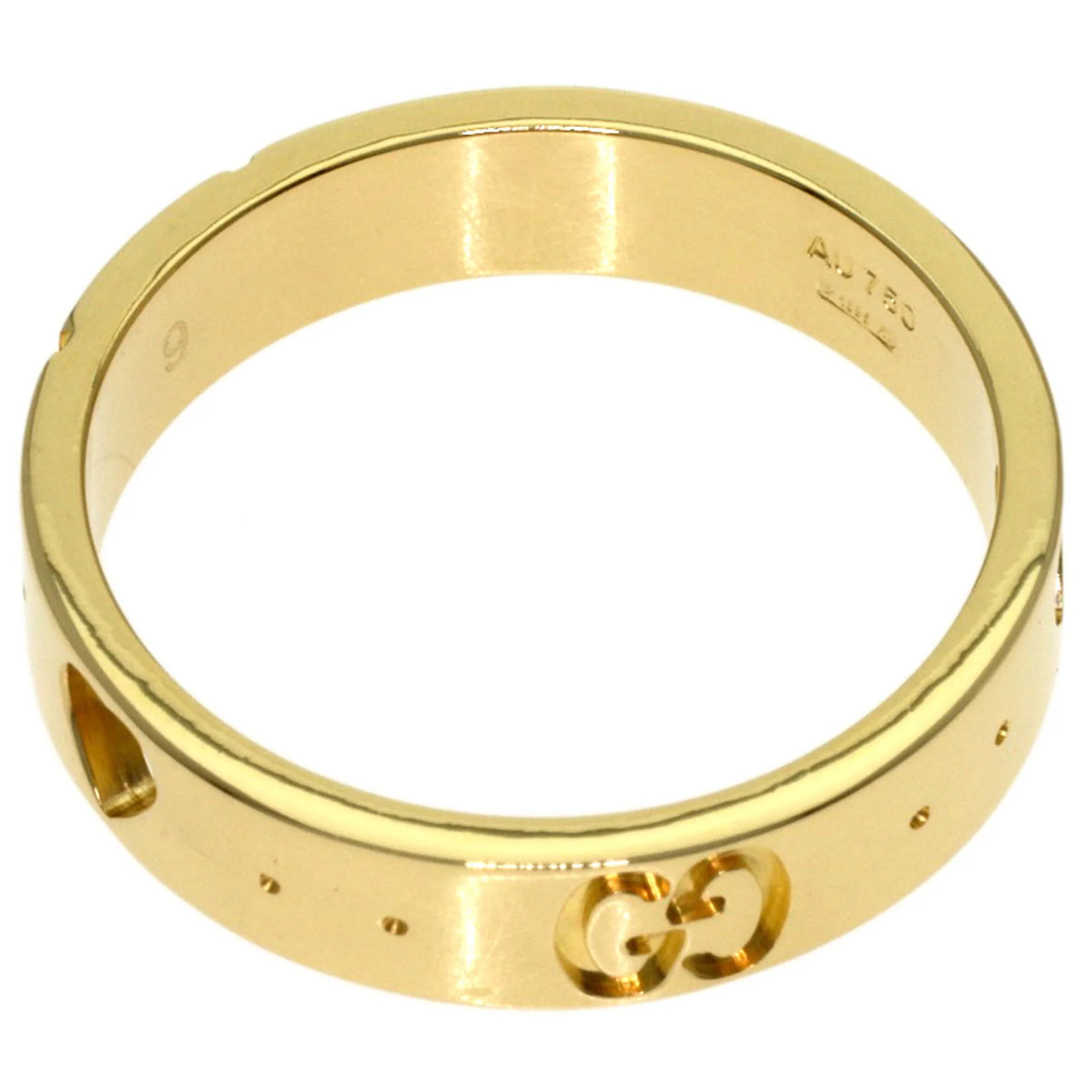 Icon Amour Ring 18K Yellow Gold - Image 4