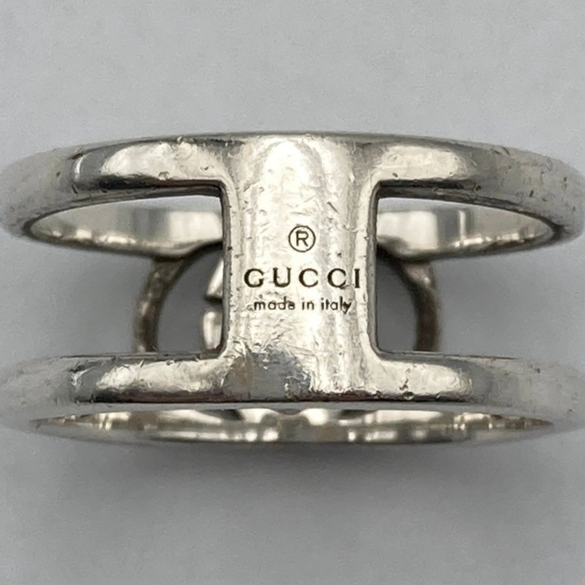 Interlocking G Ring Sterling Silver - Image 5