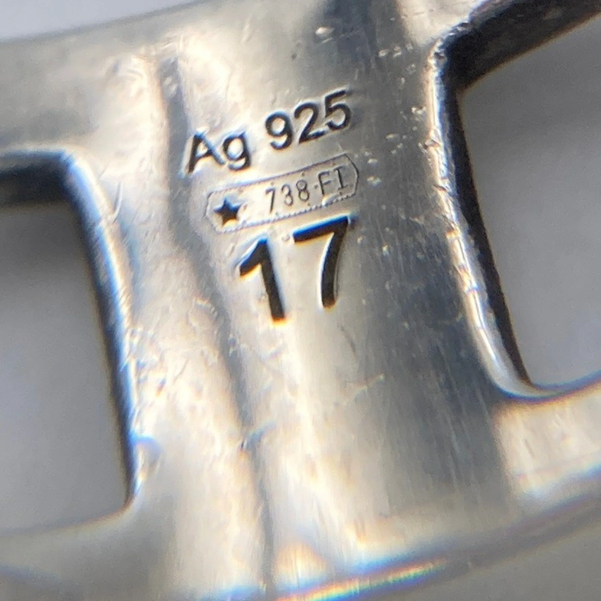 Interlocking G Ring Sterling Silver - Image 6