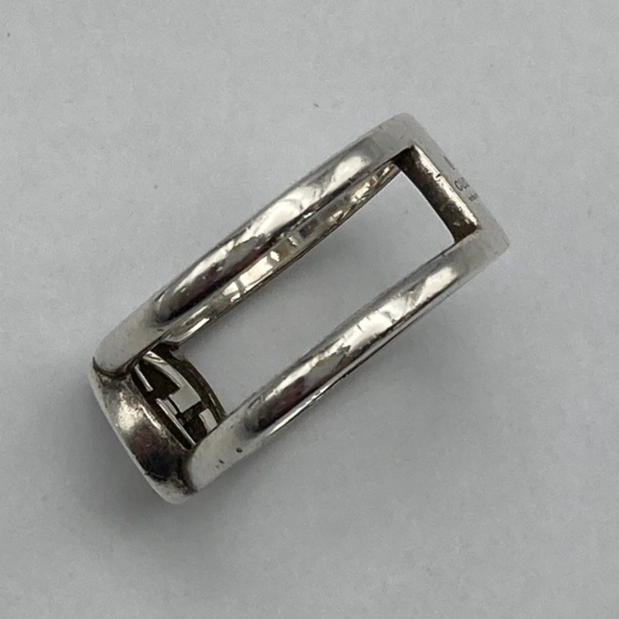 Interlocking G Ring Sterling Silver - Image 8