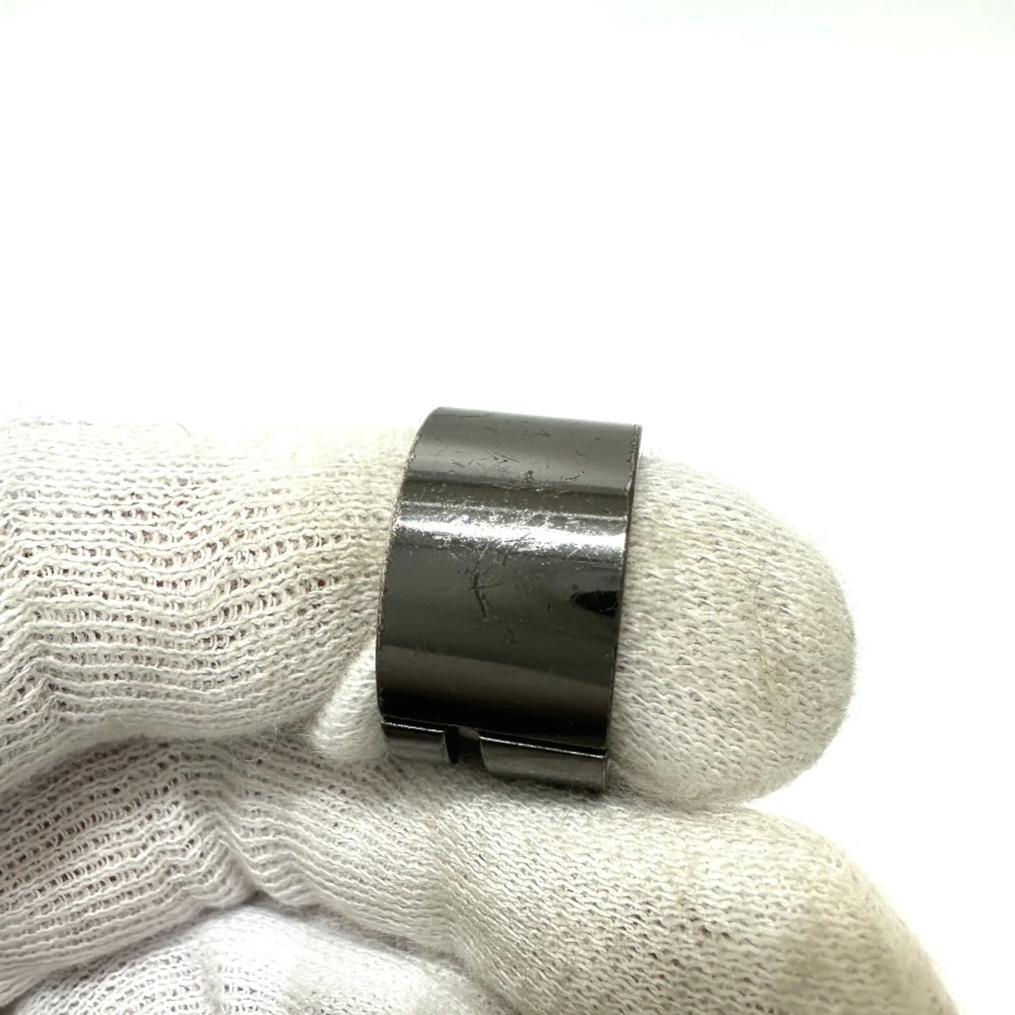 Ring Metal Black Silver - Image 9