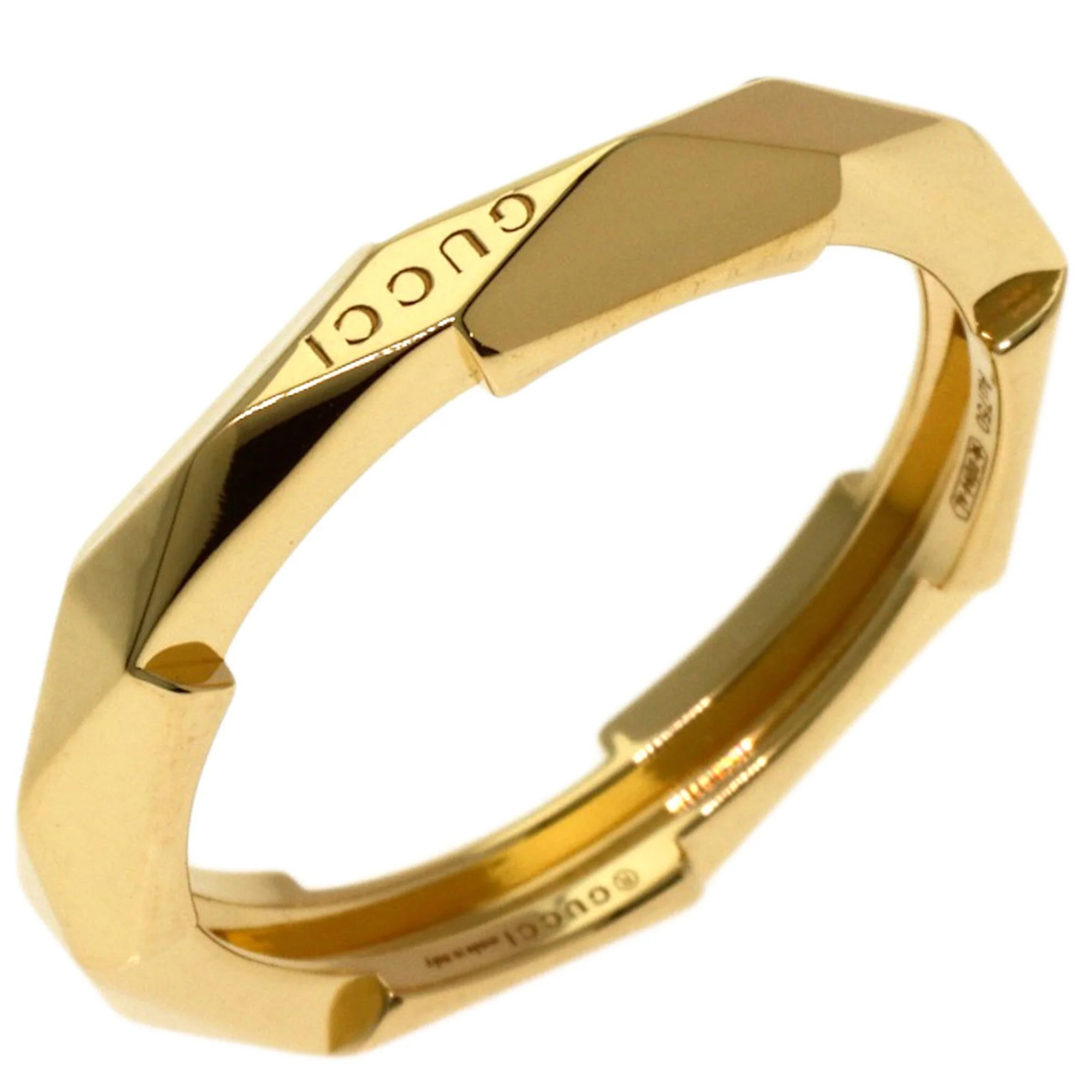 Studded Ring 18K Yellow Gold - Image 2