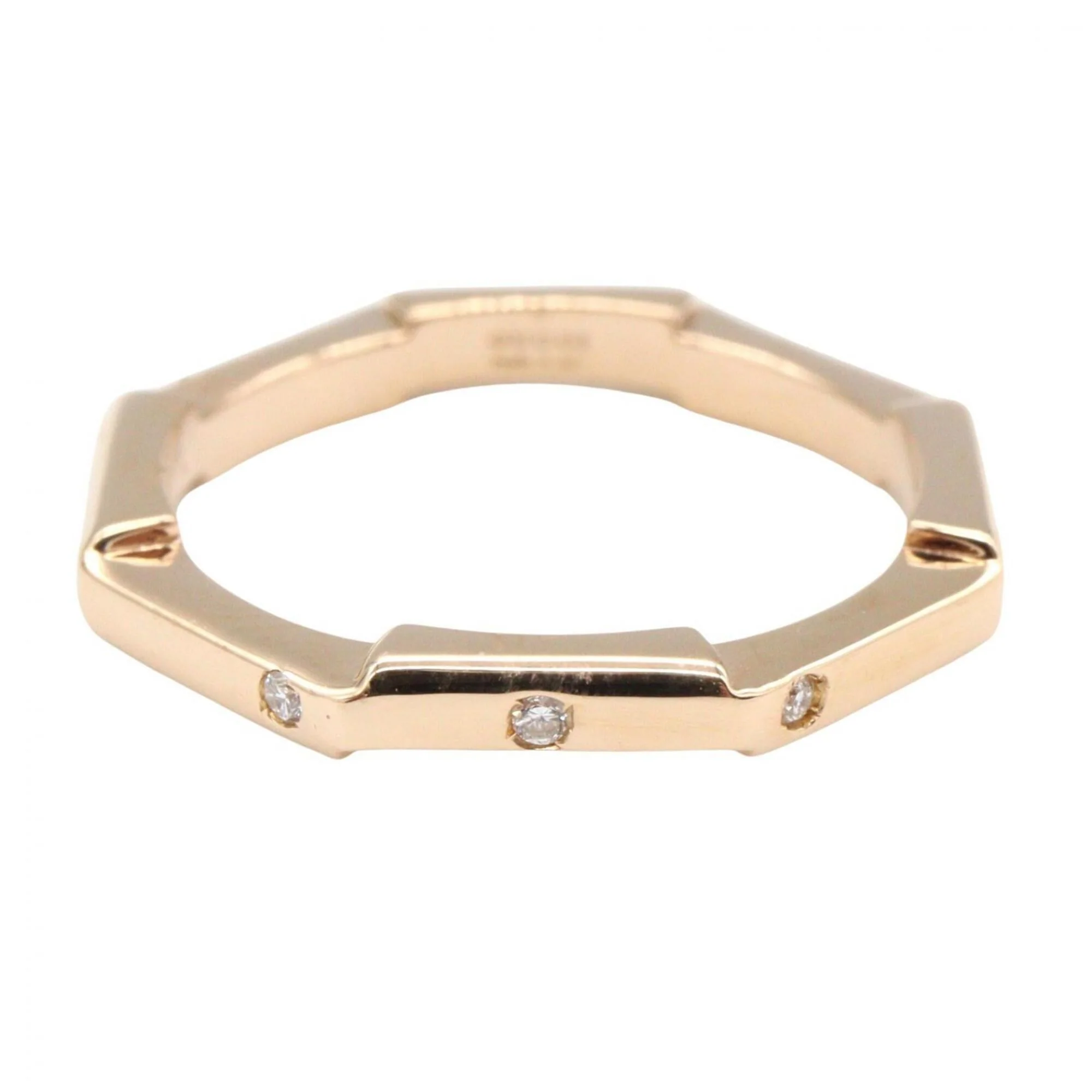 Two Loves Ring 18K Rose Gold and Diamond - Image 3