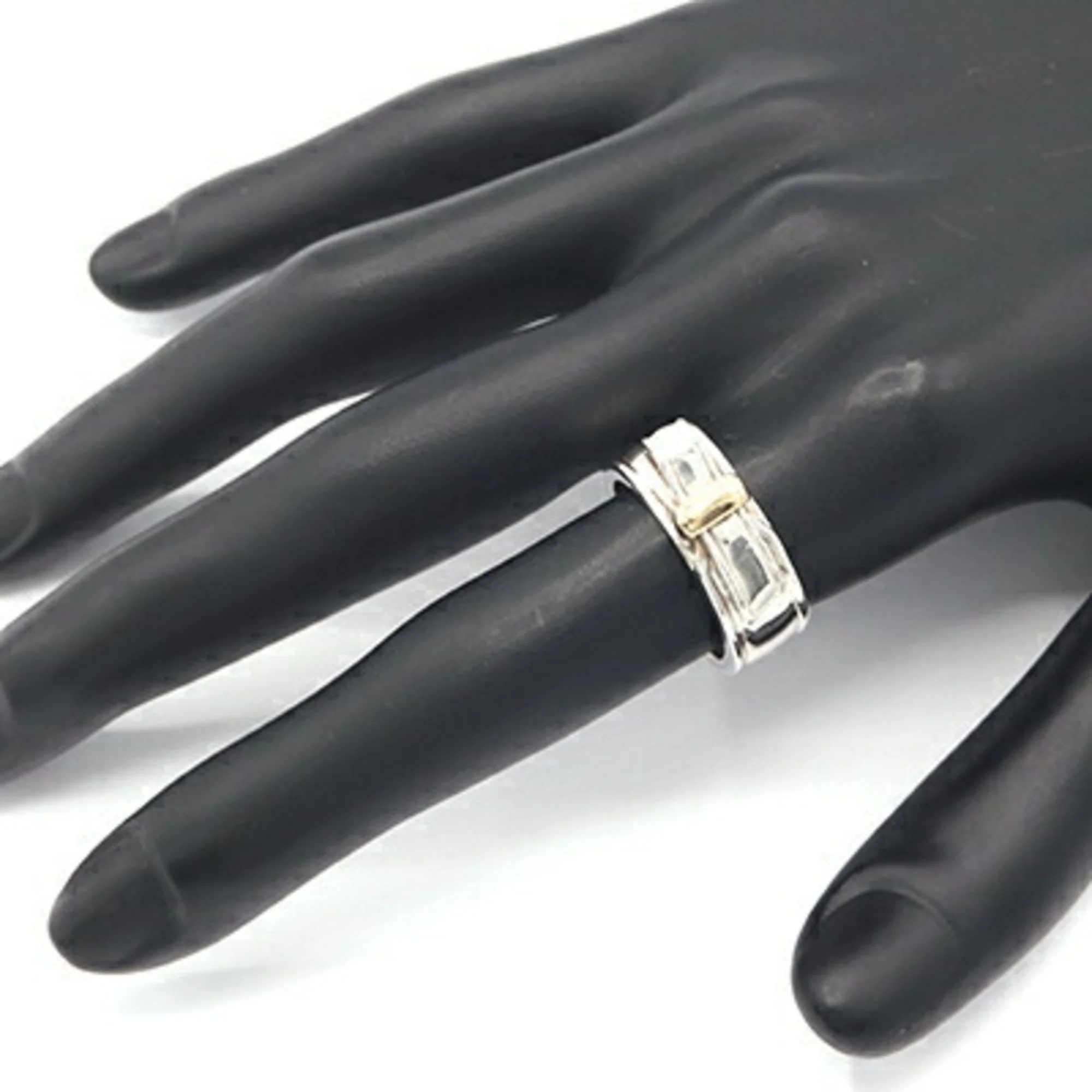 Artemis Ring Sterling Silver and 18K Yellow Gold - Image 6